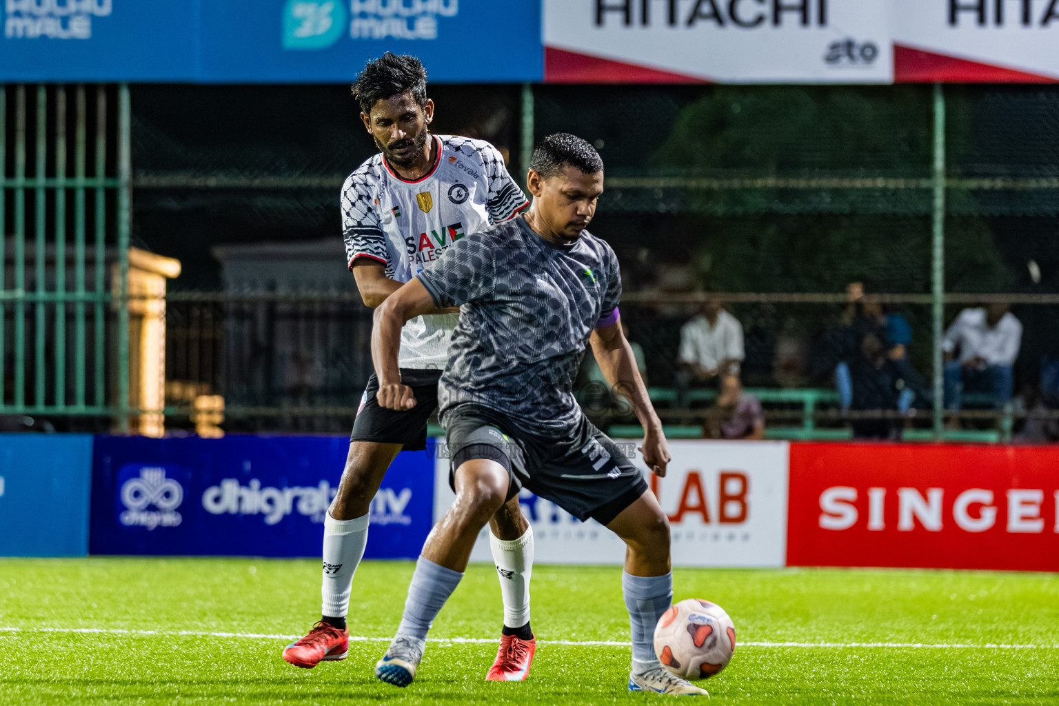 KVC vs Team Dharumavantha in Club Maldives Cup Classic 2025 held in Rehendi Futsal Ground, Hulhumale', Maldives on Monday, 15th September 2025. Photos: Areef / images.mv