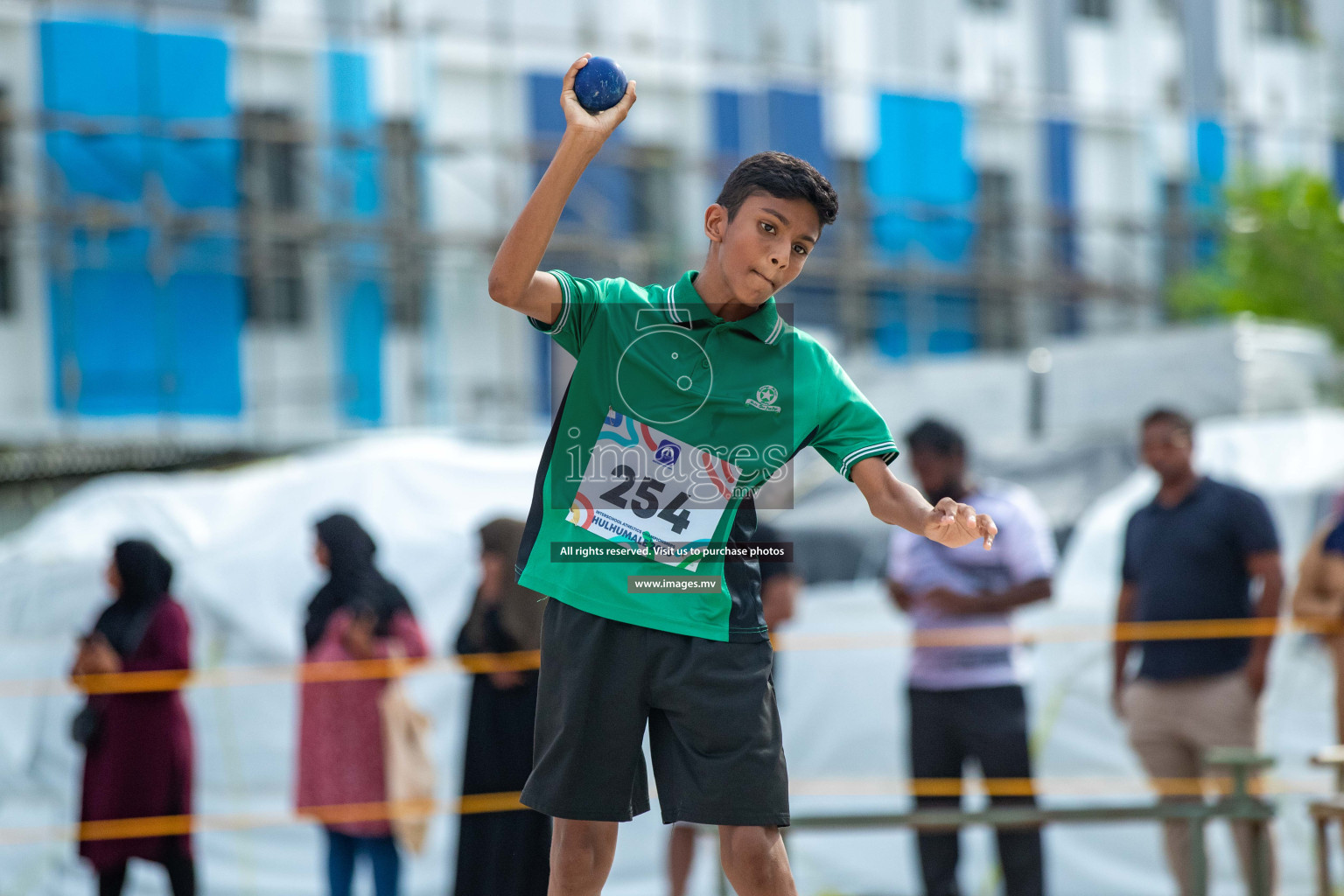 Day three of Inter School Athletics Championship 2023 was held at Hulhumale' Running Track at Hulhumale', Maldives on Tuesday, 16th May 2023. Photos: Nausham Waheed / images.mv