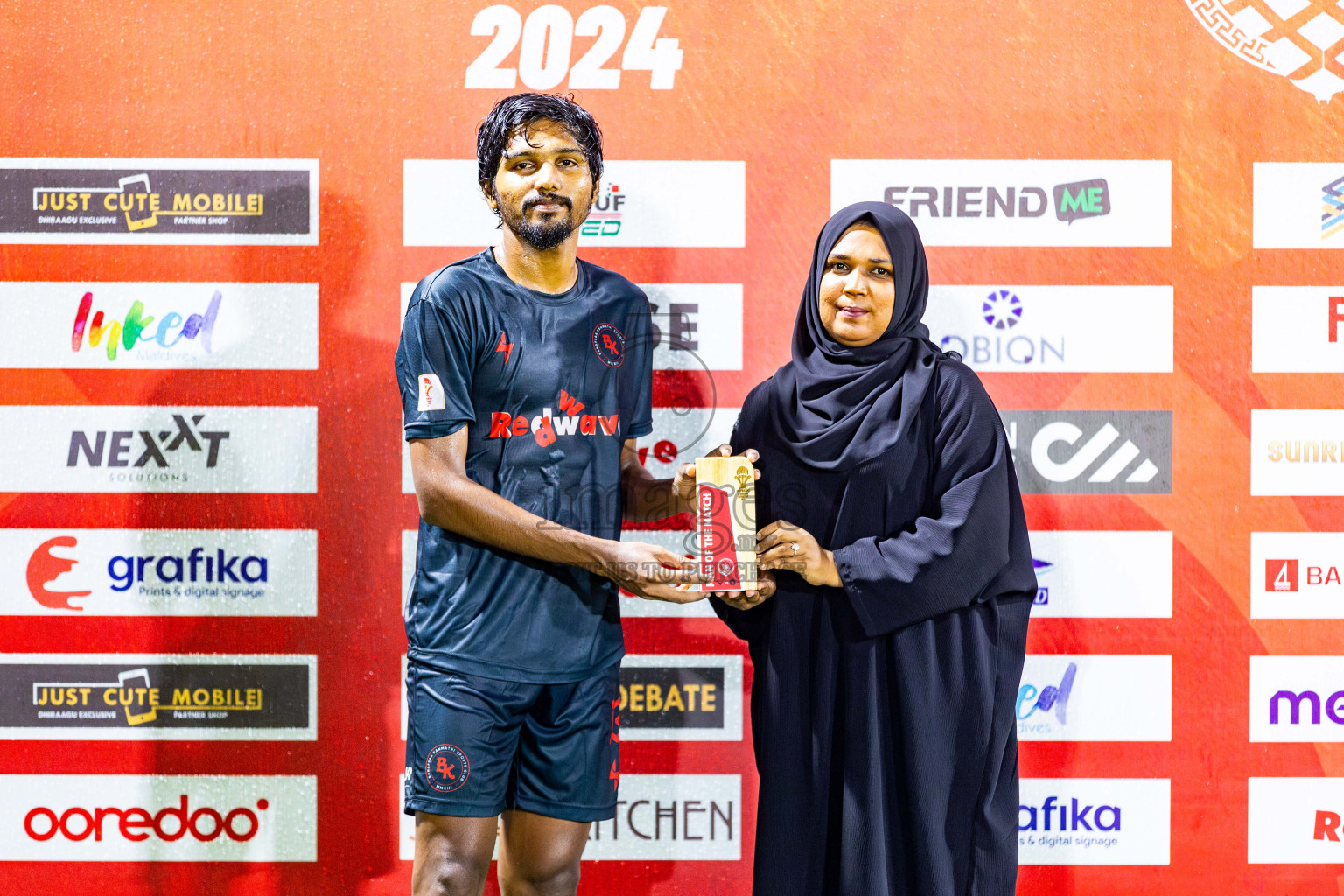 BK Sports Club vs Keawan FC in Day 6 of Eydhafushi Futsal Cup 2024 was held on Saturday, 13th April 2024, in B Eydhafushi, Maldives Photos: Nausham Waheed / images.mv