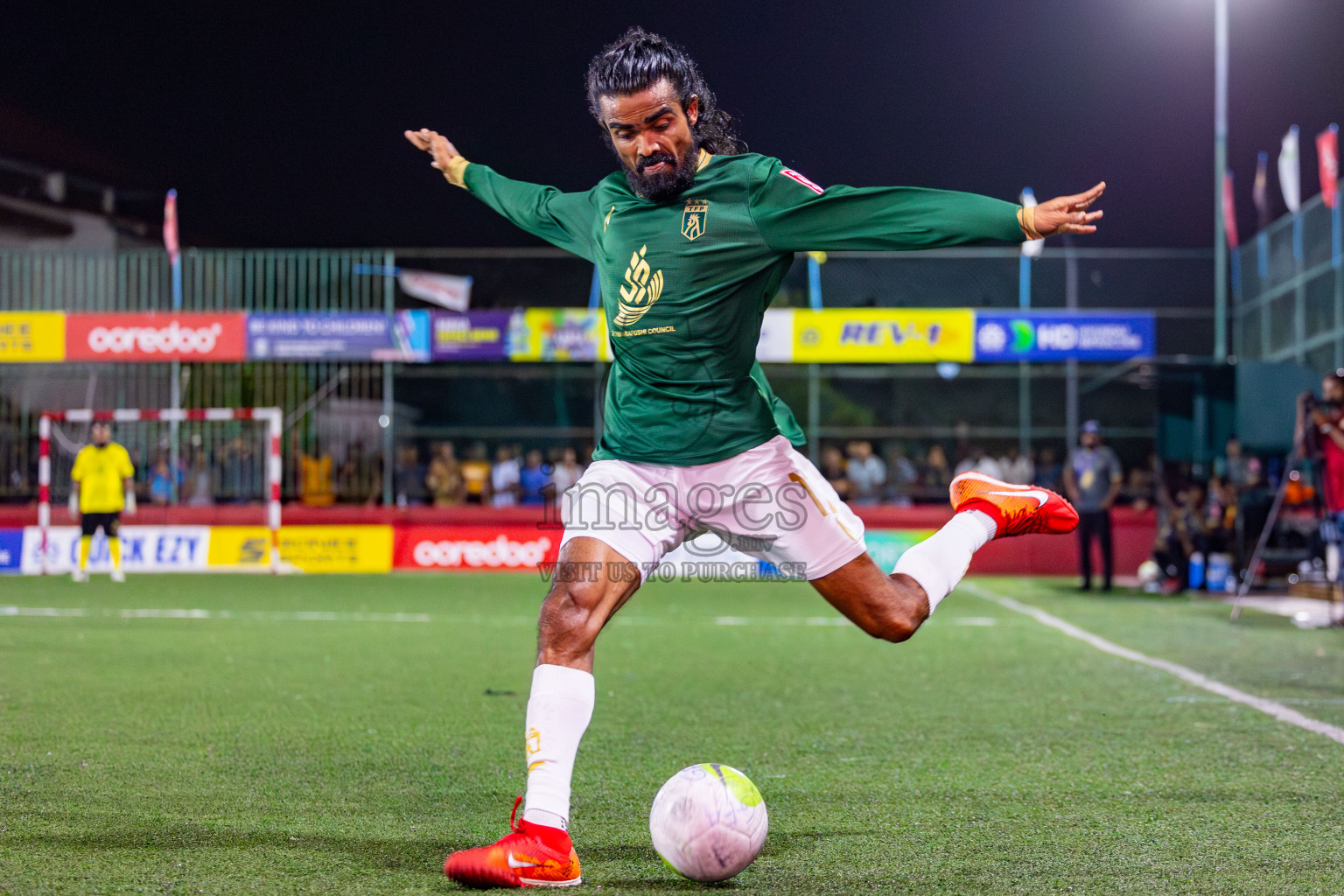 Th Omadhoo vs Th Thimarafushi on Day 33 of Golden Futsal Challenge 2024, held on Sunday, 18th February 2024, in Hulhumale', Maldives Photos: Mohamed Mahfooz Moosa / images.mv