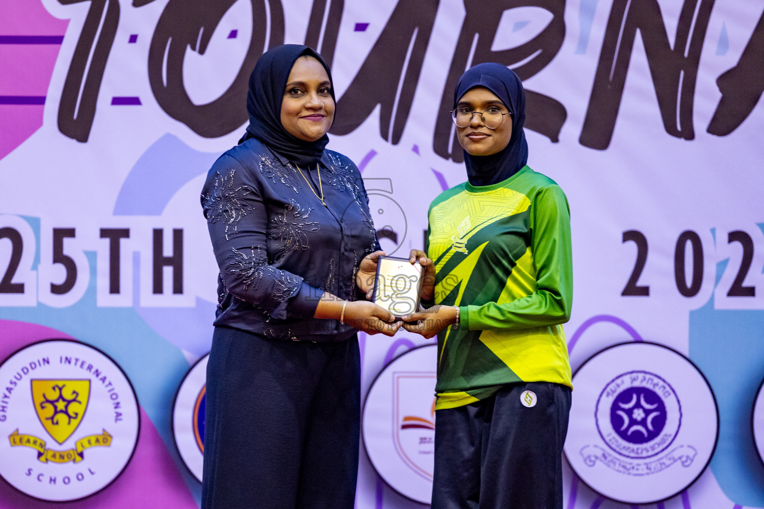 Closing Ceremony of Inter-school Netball Tournament held in Social Center at Male', Maldives on Monday, 26th August 2024. Photos: Hassan Simah / images.mv