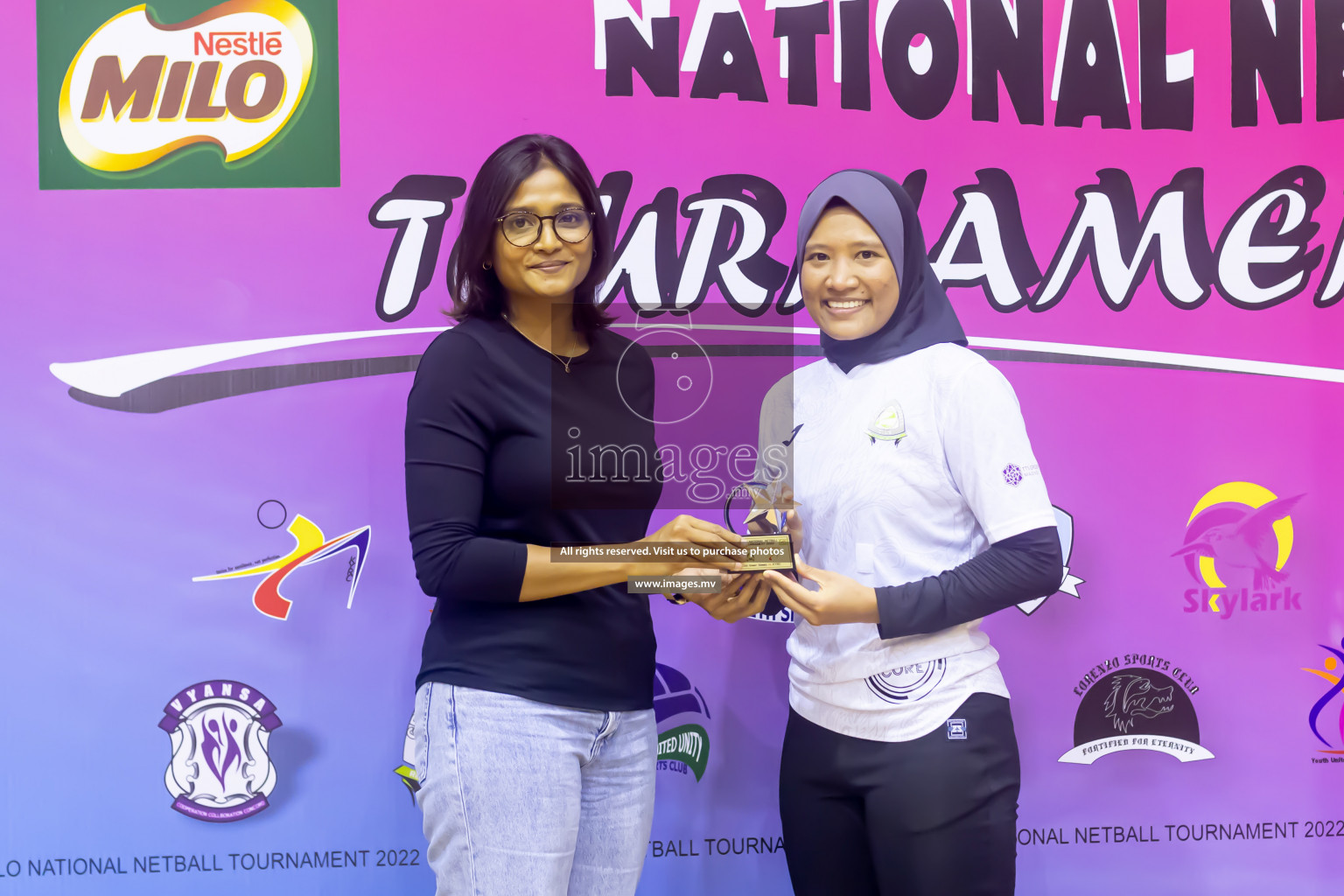 Club Green Streets vs KYRS in the Milo National Netball Tournament 2022 on 21 July 2022, held in Social Center, Male', Maldives. Photographer: Shuu / Images.mv