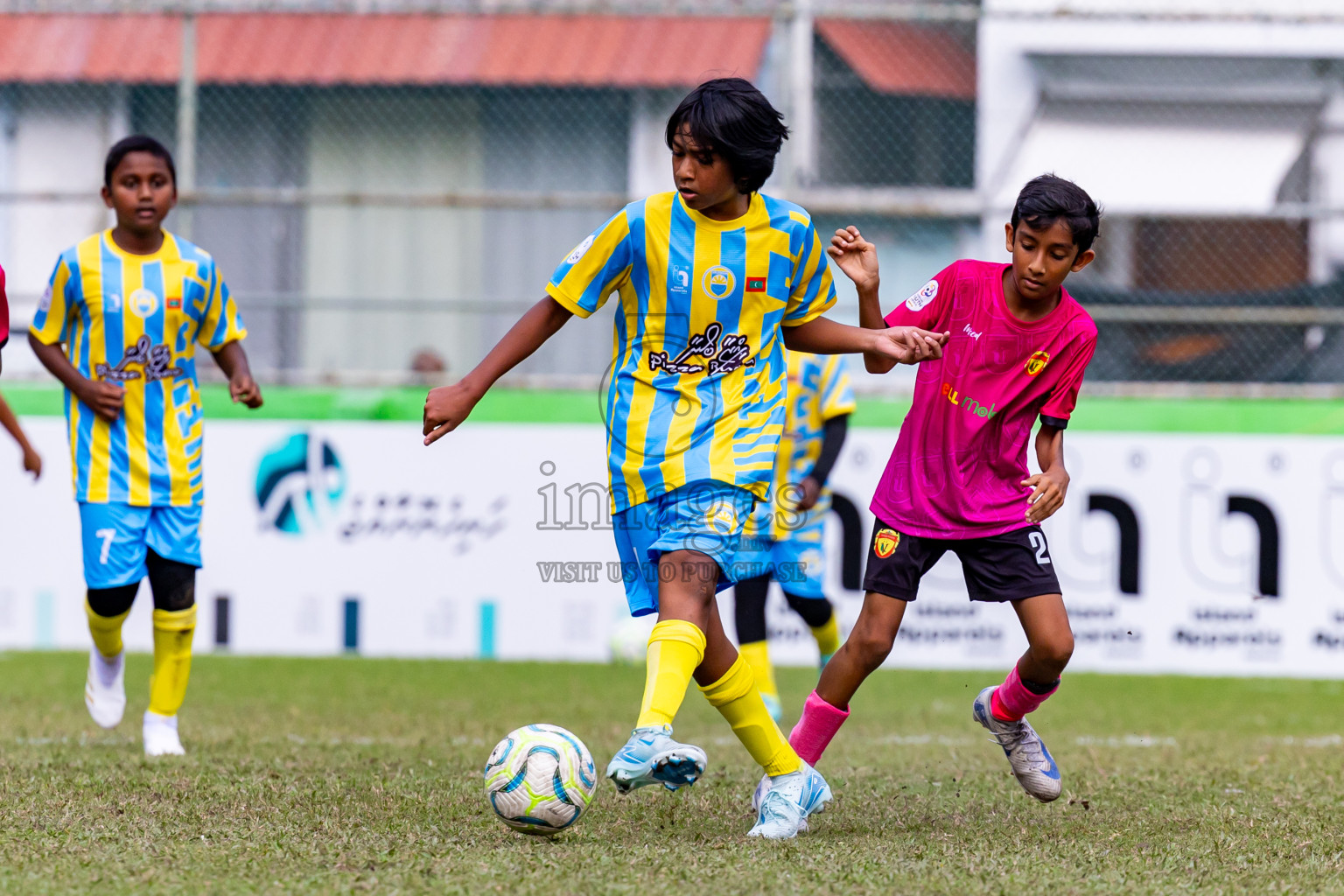 Under 12 United Victory vs Valancia on day 3 of Dhivehi Youth League 2024 held at Henveiru Stadium on Saturday, 23rd November 2024. Photos: Nausham Waheed/ Images.mv