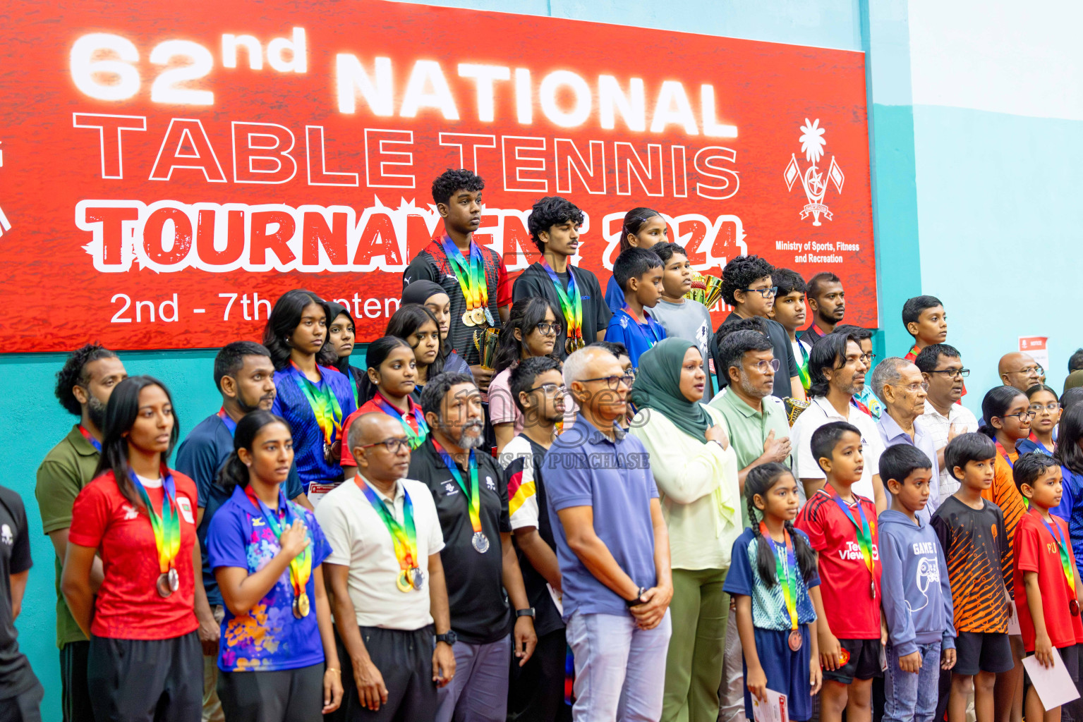 Finals of National Table Tennis Tournament 2024 was held at Male' TT Hall on Friday, 6th September 2024. 
Photos: Abdulla Abeed / images.mv