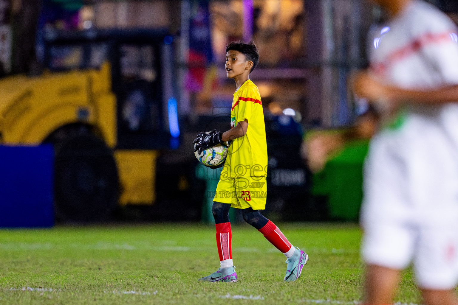 Under 12 Victory vs TC on day 3 of Dhivehi Youth League 2024 held at Henveiru Stadium on Saturday, 23rd November 2024. Photos: Nausham Waheed/ Images.mv