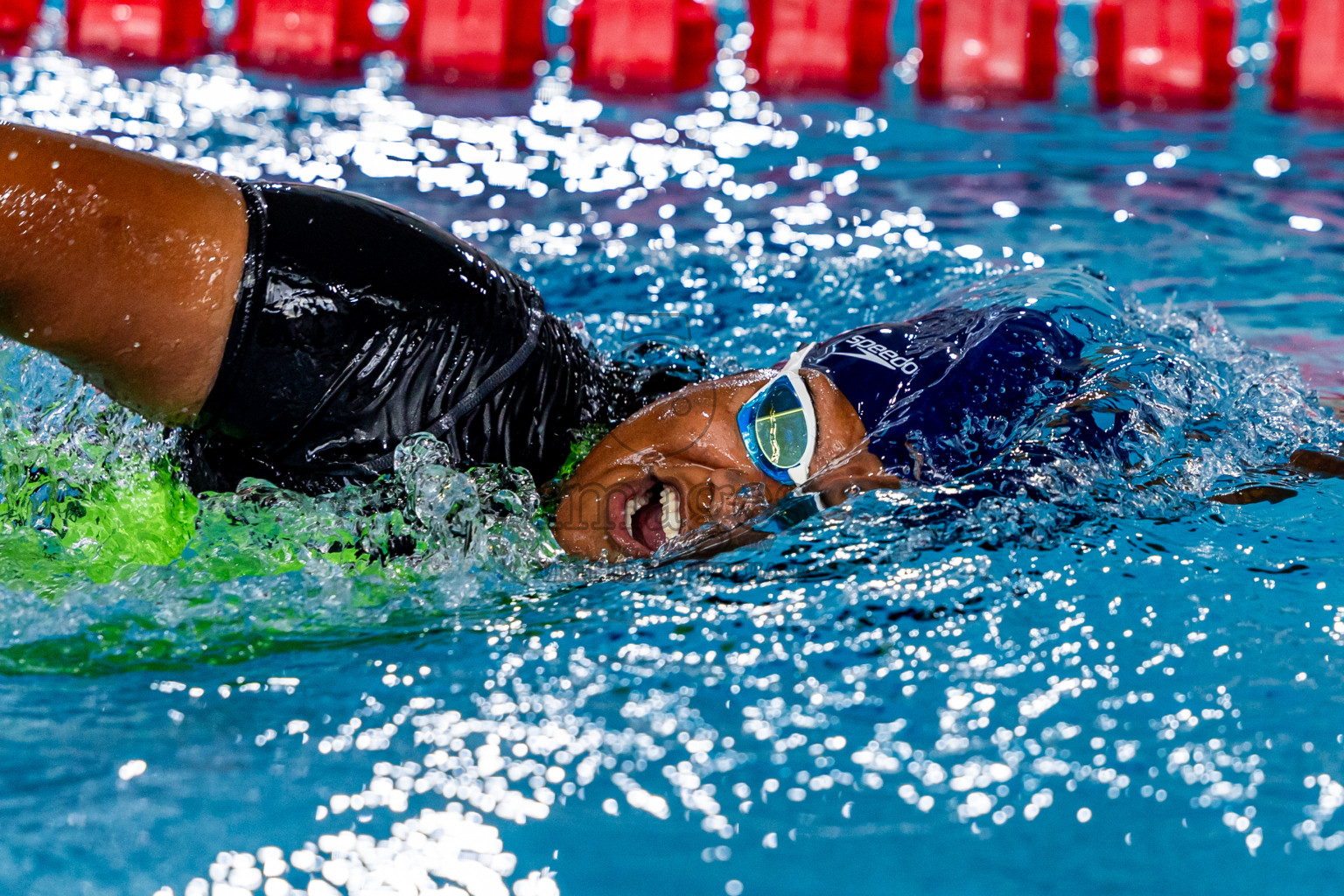 Day 2 of National Swimming Competition 2024 held in Hulhumale', Maldives on Saturday, 14th December 2024. Photos: Nausham Waheed / images.mv