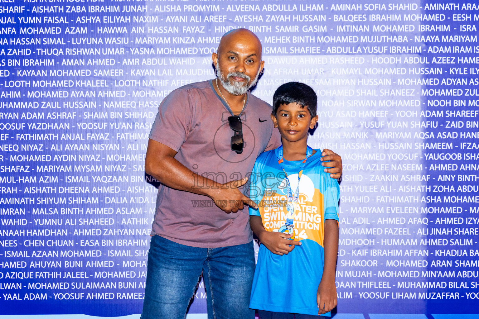 15th National Open Water Swimming Competition 2024 held in Kudagiri Picnic Island, Maldives on Saturday, 28th September 2024. Photos: Nausham Waheed / images.mv