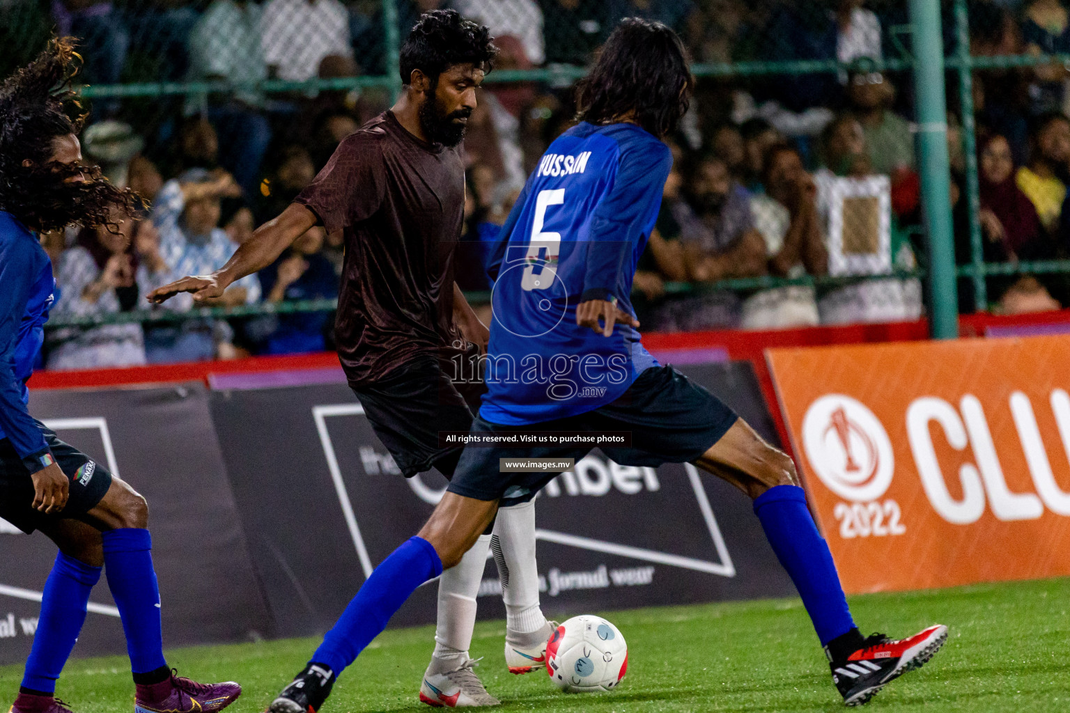 Team Fenaka vs Club Airports in Club Maldives Cup 2022 was held in Hulhumale', Maldives on Tuesday, 18th October 2022. Photos: Mohamed Mahfooz Moosa/ images.mv