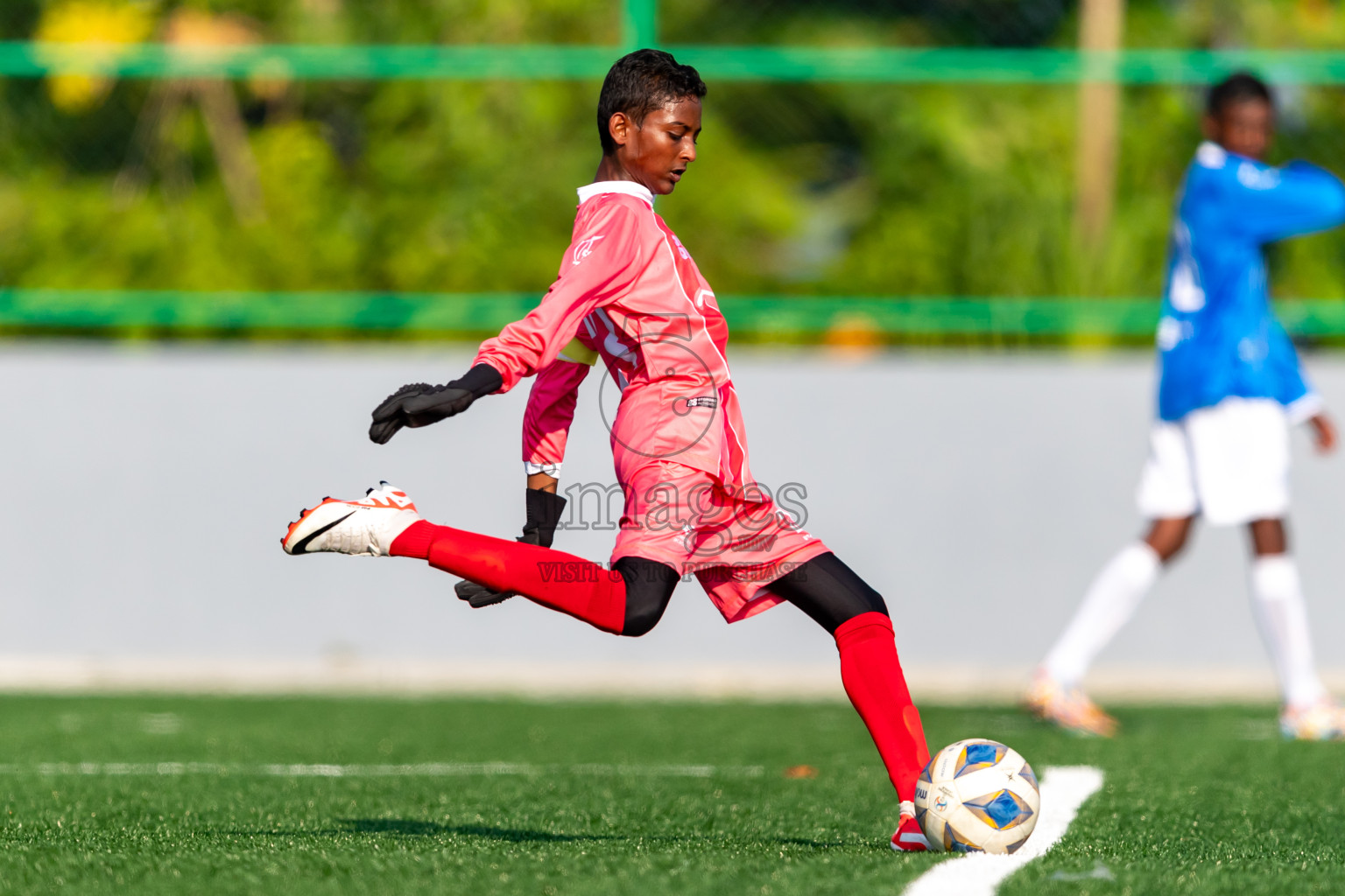 Chester Academy vs Baburu SC from Manadhoo Council Cup 2024 in N Manadhoo Maldives on Tuesday, 20th February 2023. Photos: Nausham Waheed / images.mv