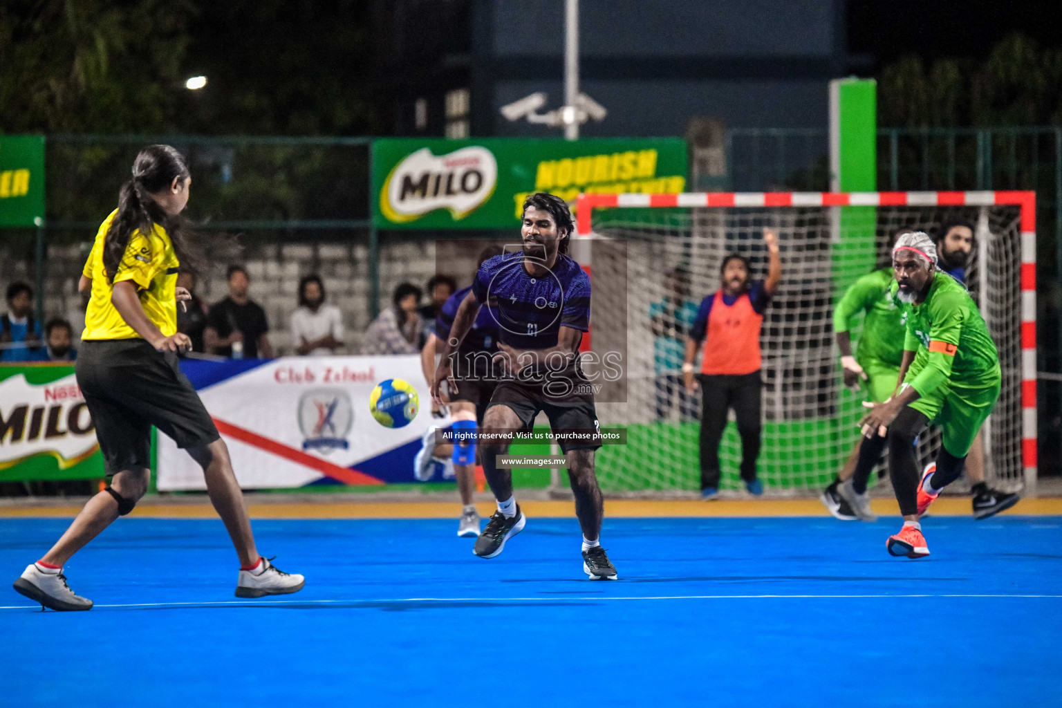 Day 18 of Milo 6th Inter Office Handball Tournament 2022 - Photos by Nausham Waheed