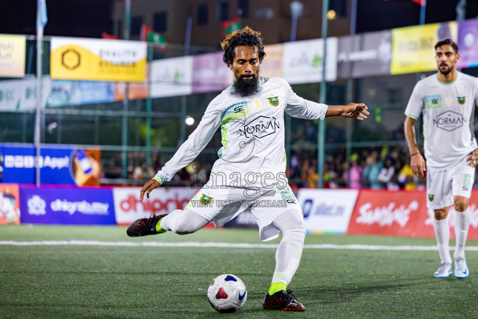 Maldivian vs Club WAMCO in Quarter Finals of Club Maldives Cup 2024 held in Rehendi Futsal Ground, Hulhumale', Maldives on Wednesday, 9th October 2024. Photos: Nausham Waheed / images.mv