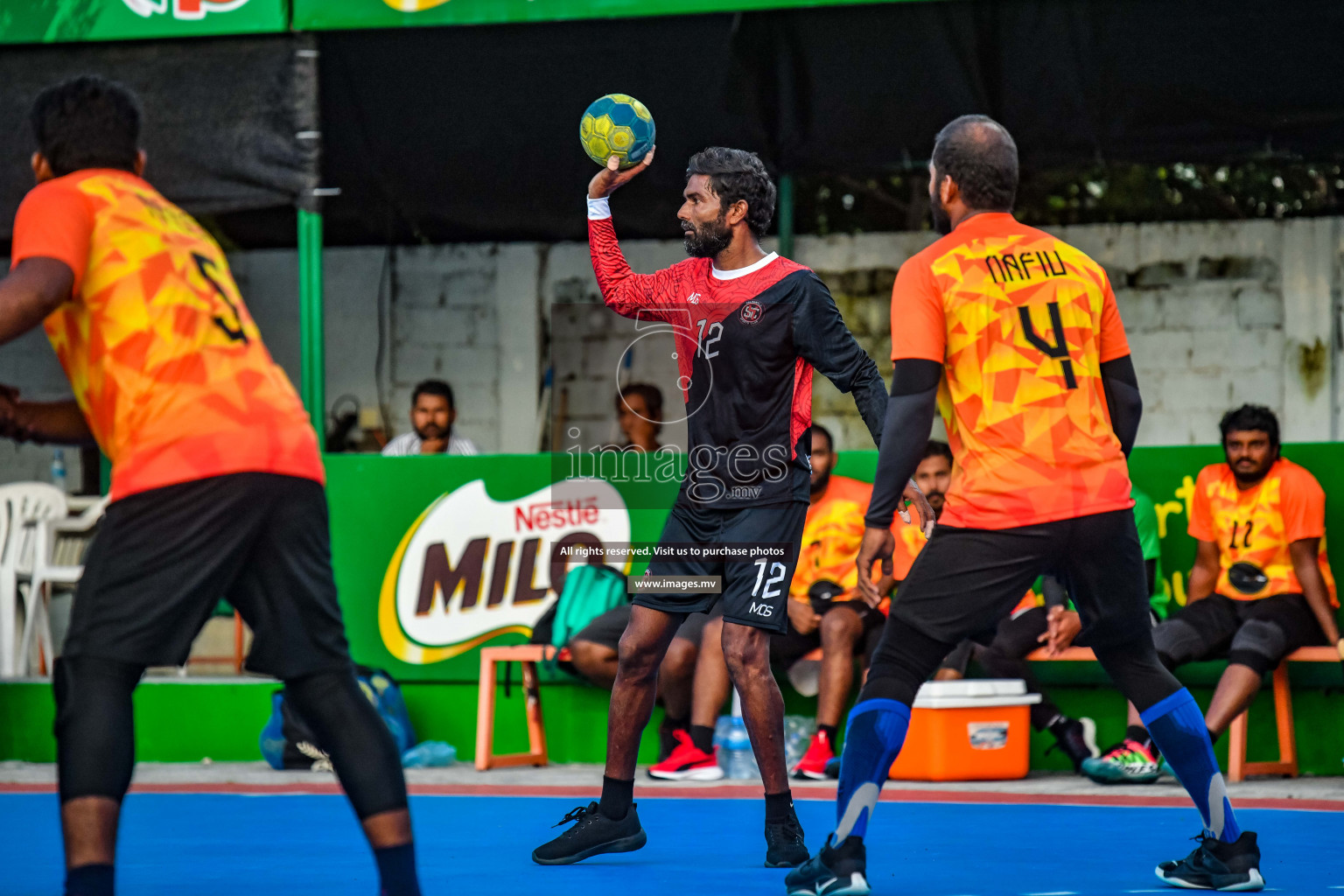 Milo 9th Handball Maldives Championship 2022 Day 1 held in Male', Maldives on 17th October 2022 Photos By: Nausham Waheed /images.mv