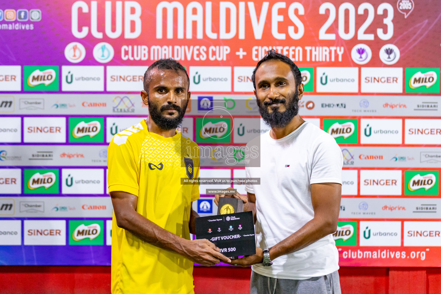 RRC vs MACL in Club Maldives Cup 2023 held in Hulhumale, Maldives, on Saturday, 05th August 2023 
Photos: Hassan Simah / images.mv