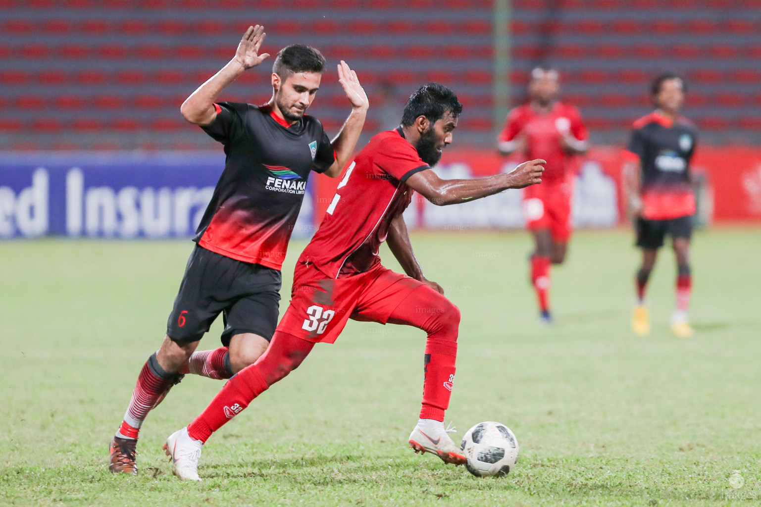 TC Sports Club vs Foakaidhoo in Dhiraagu Dhivehi Premier League 2018 in Male, Maldives, Thursday October 18, 2018. (Images.mv Photo/Suadh Abdul Sattar)