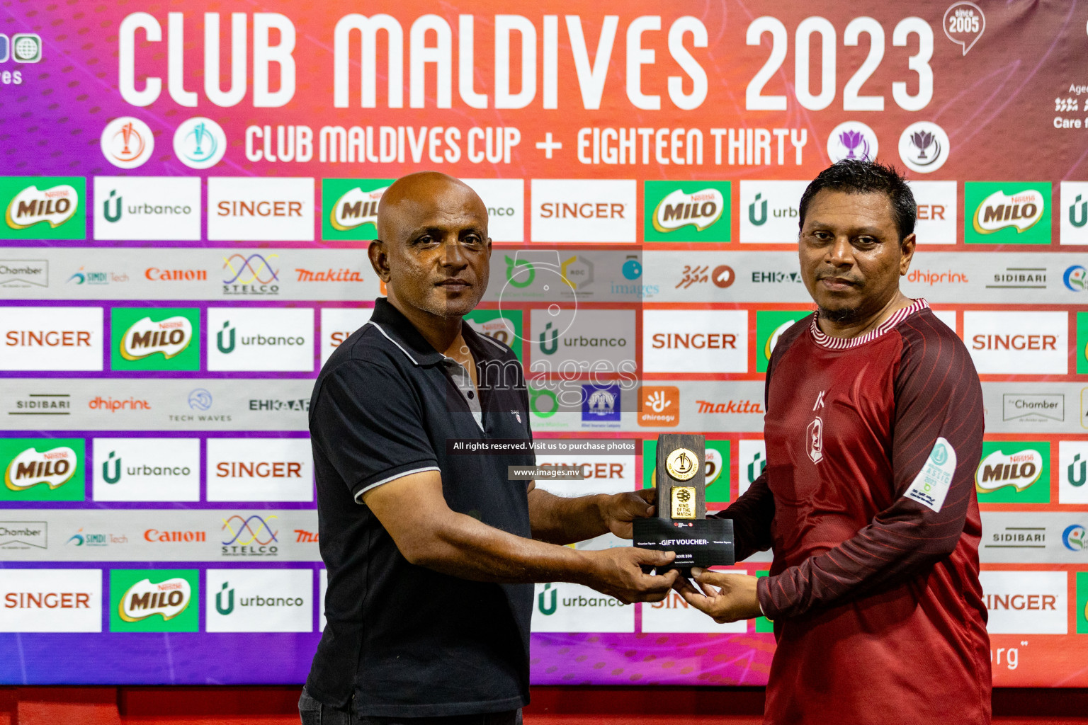 Club 220 vs METEOROLOGY in Club Maldives Cup Classic 2023 held in Hulhumale, Maldives, on Wednesday, 19th July 2023 Photos: Hassan Simah  / images.mv