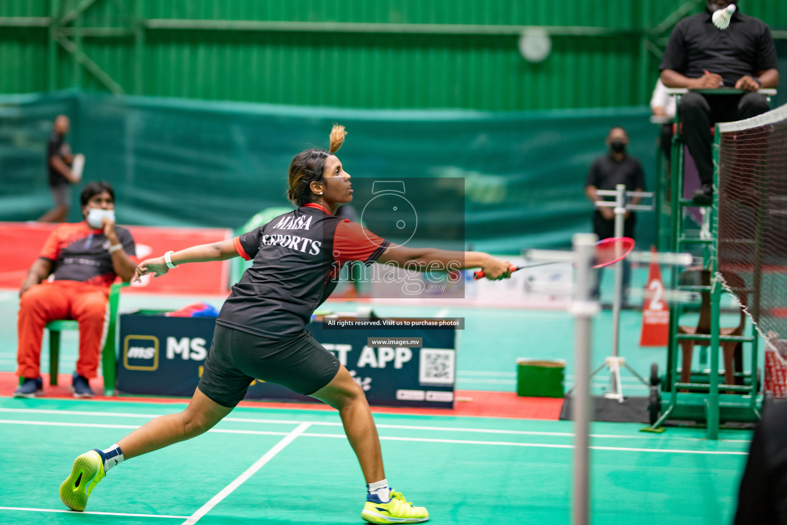 47th National Badminton Tournament 2021 held from 10 to 14 November 2021 in Male' Sports Complex, Maldives