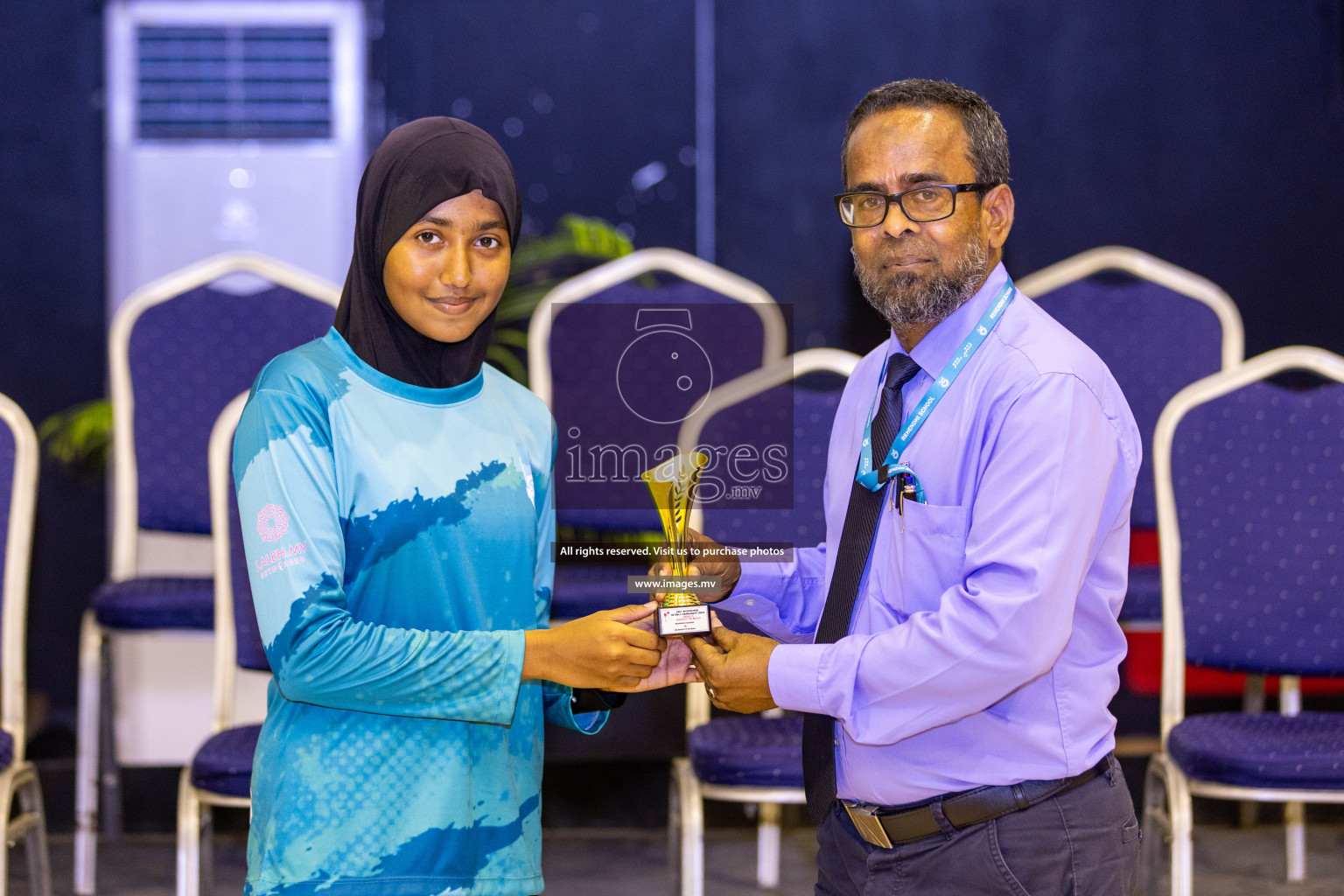 Day4 of 24th Interschool Netball Tournament 2023 was held in Social Center, Male', Maldives on 30th October 2023. Photos: Nausham Waheed / images.mv