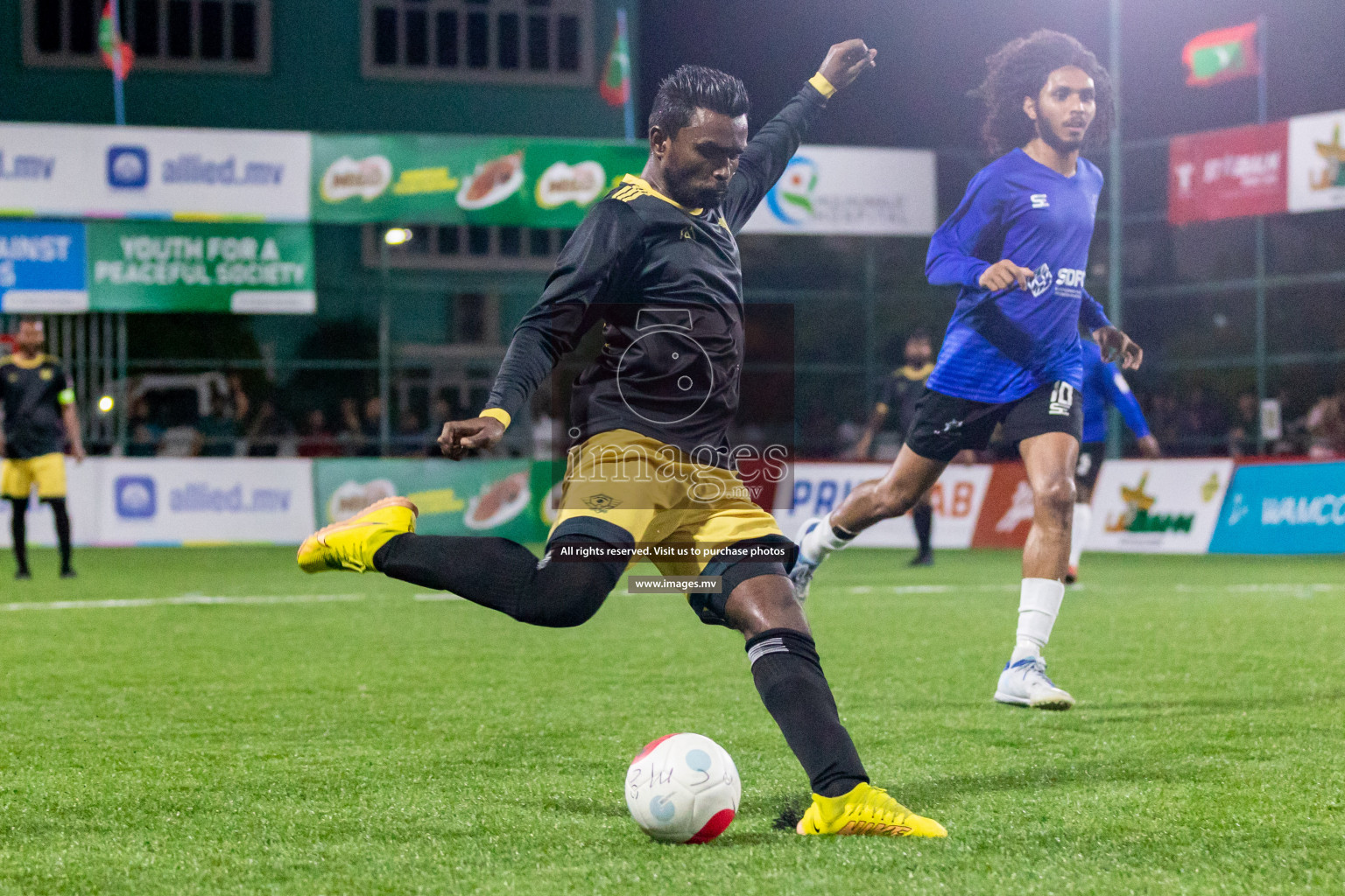 Trade Club vs Club AVSEC in Club Maldives Cup 2022 was held in Hulhumale', Maldives on Tuesday, 18th October 2022. Photos: Mohamed Mahfooz Moosa/ images.mv