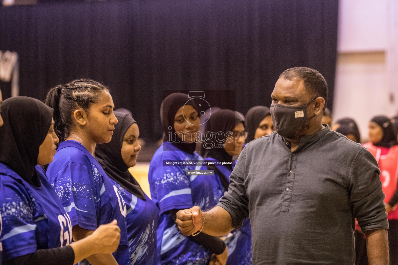 Milo National Netball Tournament 30th November 2021 at Social Center Indoor Court, Male, Maldives. Photos: Shuu & Nausham/ Images Mv