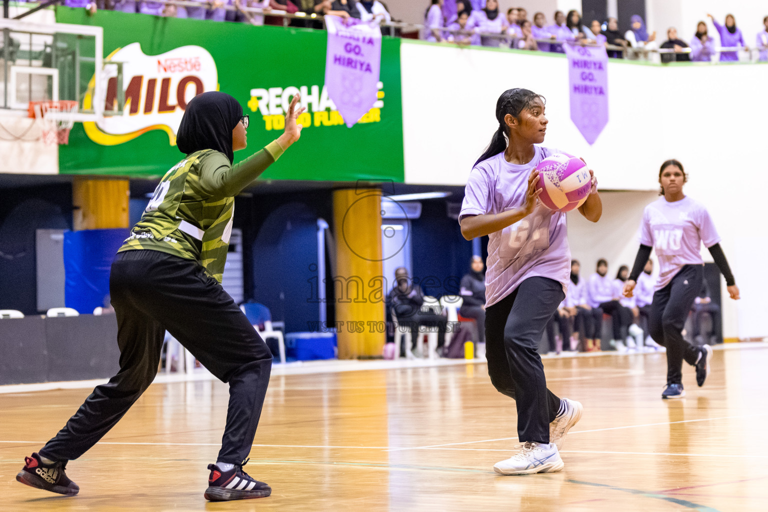 Day 15 of 26th Inter-School Netball Tournament 2025 was held in Social Center Indoor Hall on Wednesday, 5th November 2025. Photos: Mohamed Mahfooz Moosa, Raaif Yoosuf / images.mv