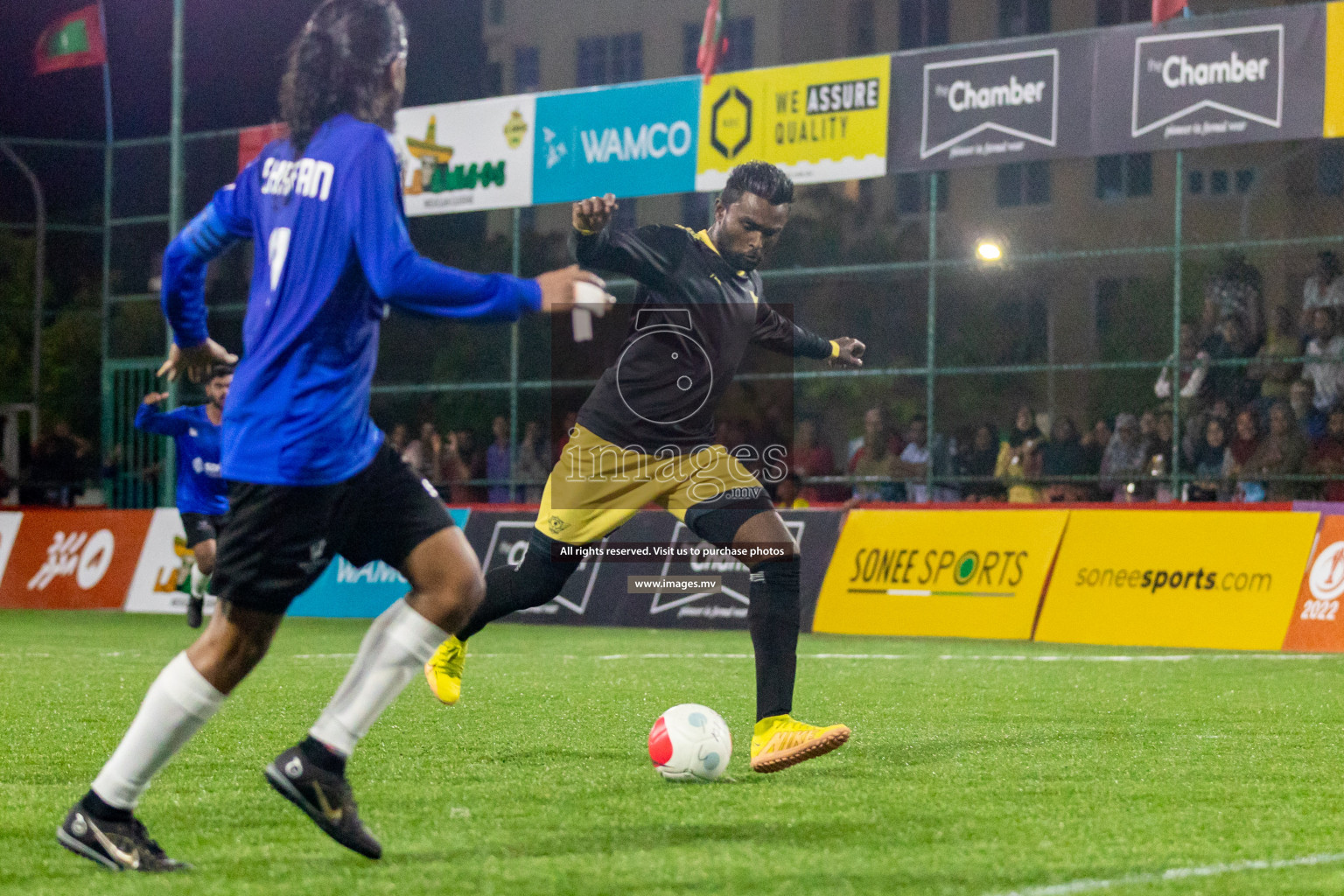 Trade Club vs Club AVSEC in Club Maldives Cup 2022 was held in Hulhumale', Maldives on Tuesday, 18th October 2022. Photos: Mohamed Mahfooz Moosa/ images.mv