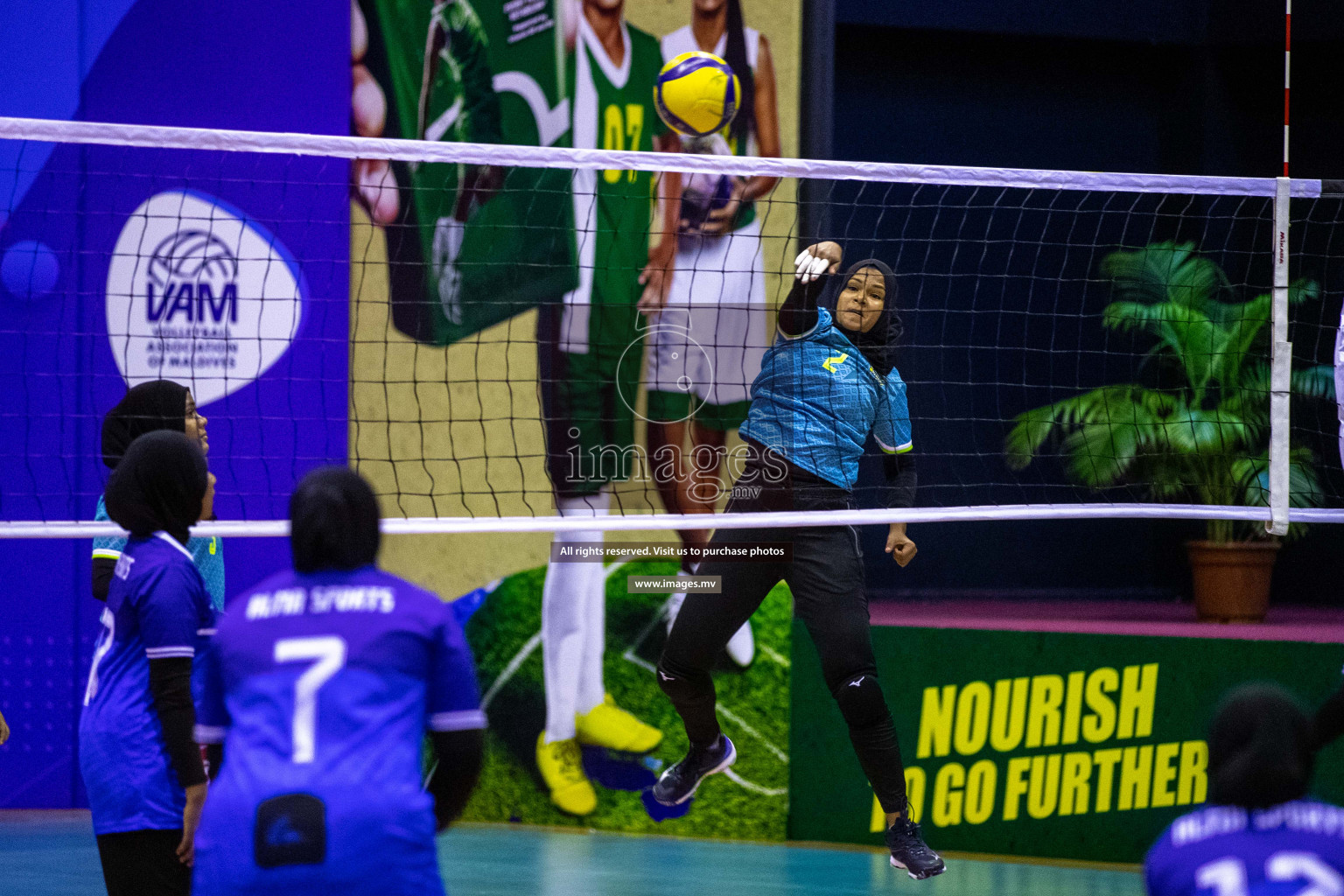 Volleyball Association Cup 2022-Women's Division-Match Day 3 was held in Male', Maldives on Thursday, 26th May 2022 Photos By: Ismail Thoriq / images.mv