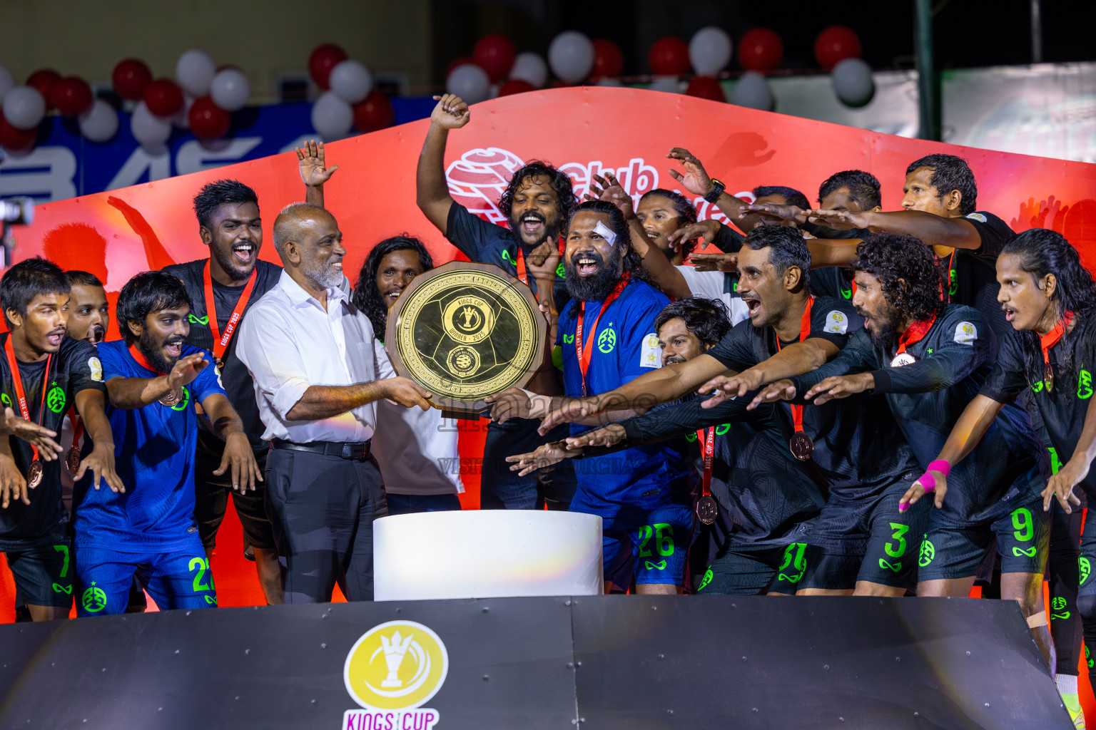Road Recreation Club vs Club Combination SC Eydhafushi in Kings Cup Final of Club Maldives 2025 was held in Rehendhi Futsal Ground, Hulhumale', Maldives on Tuesday, 9th September 2025. Photos: Ismail Thoriq / images.mv