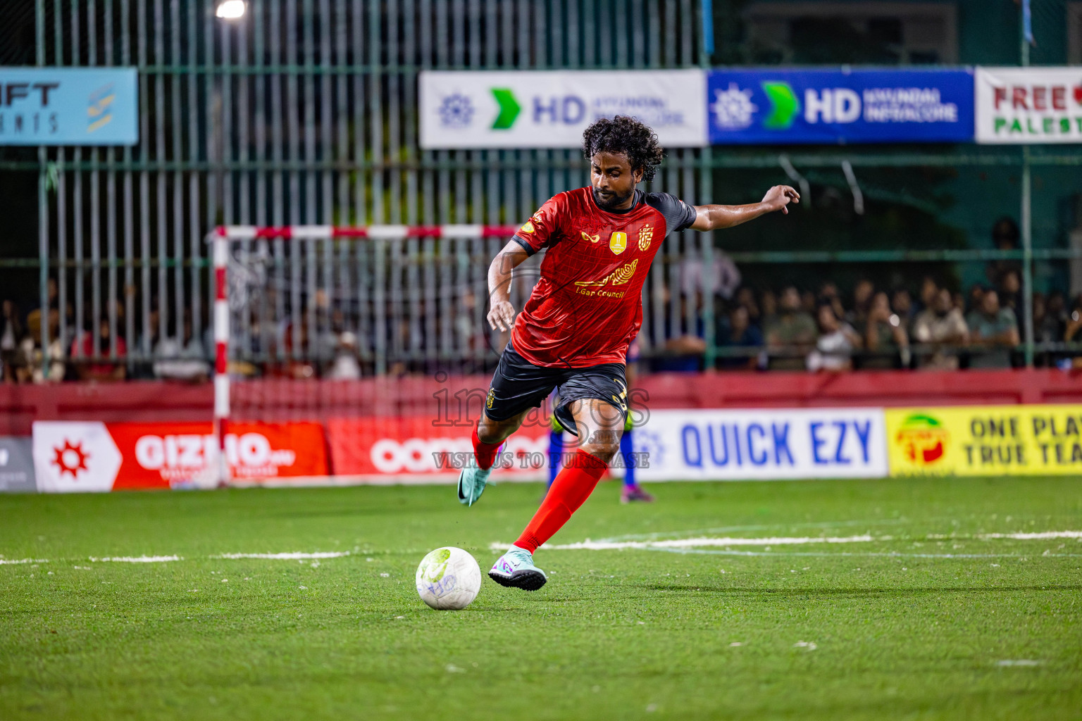 Th Thimarafushi vs L Gan on Day 37 of Golden Futsal Challenge 2024 was held on Thursday, 22nd February 2024, in Hulhumale', Maldives
Photos: Mohamed Mahfooz Moosa/ images.mv