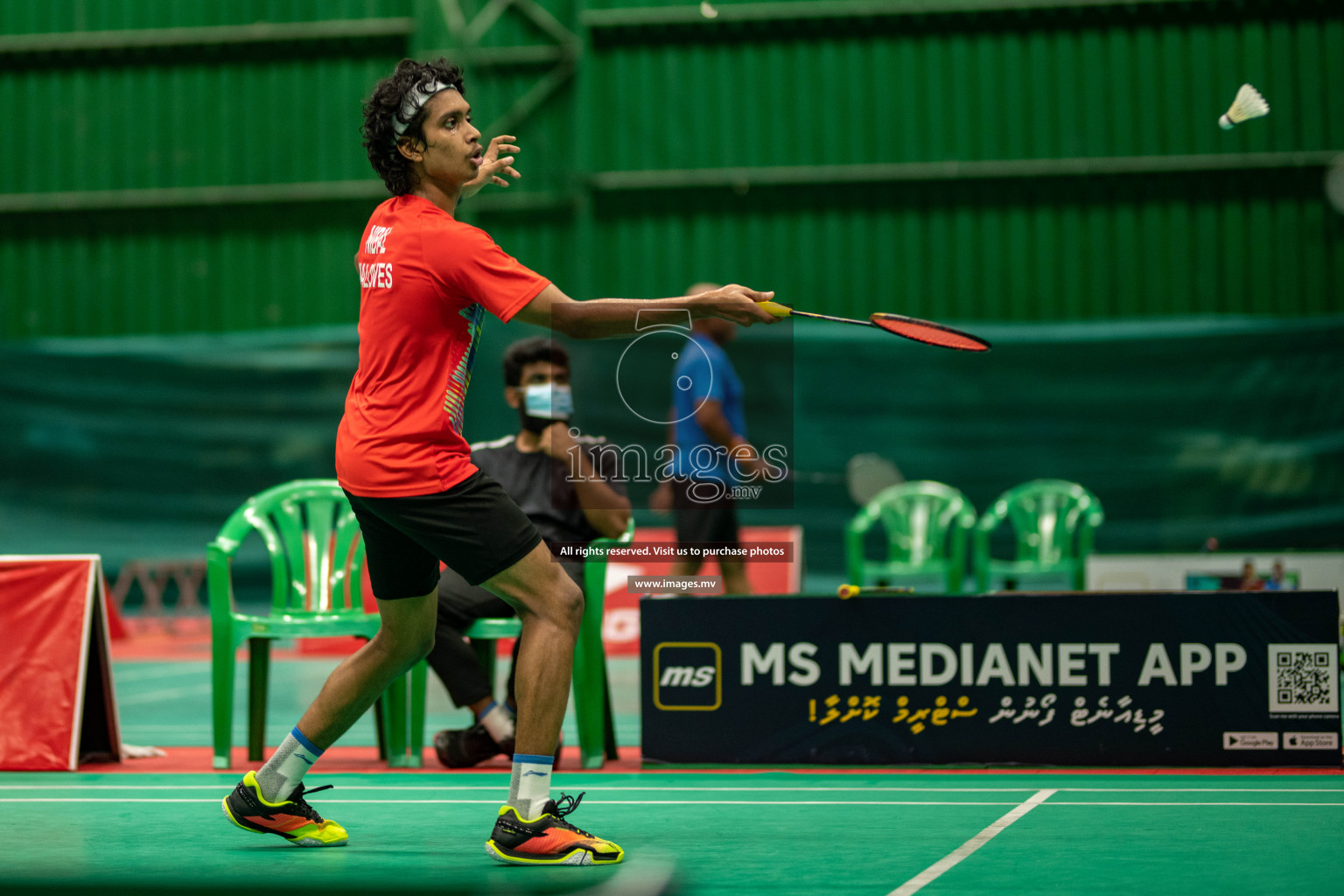 47th National Badminton Tournament 2021 held from 10 to 14 November 2021 in Male' Sports Complex, Maldives