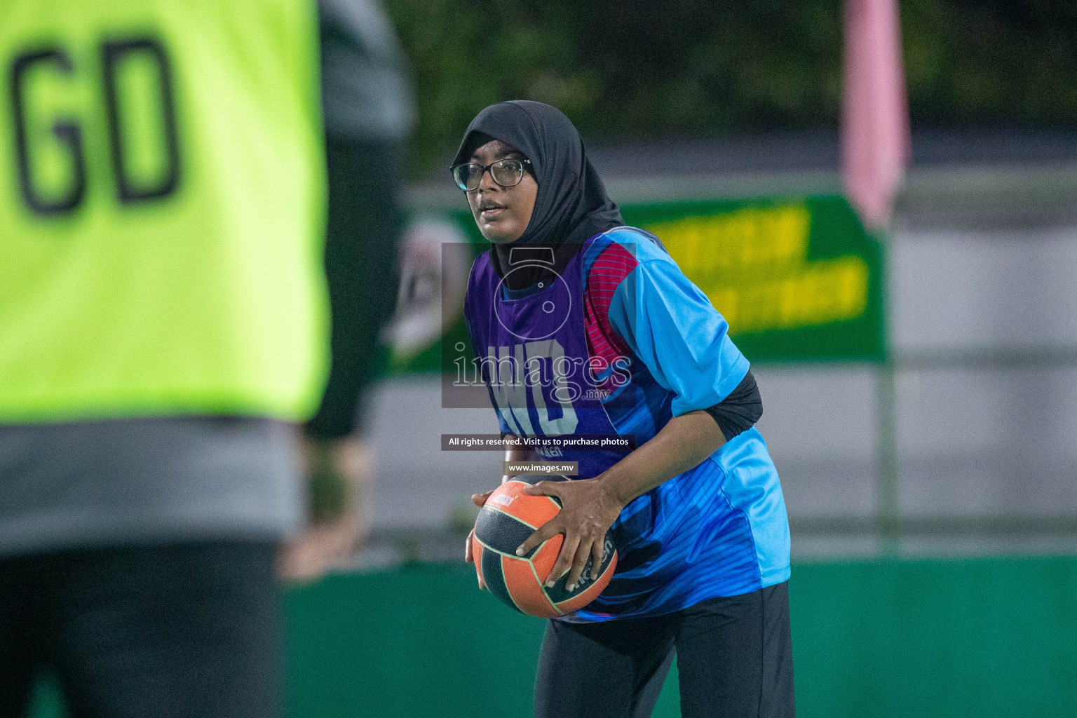 Day 6 of 20th Milo National Netball Tournament 2023, held in Synthetic Netball Court, Male', Maldives on 4th June 2023 Photos: Nausham Waheed/ Images.mv