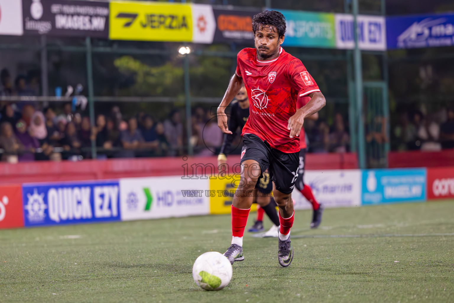 ADh Maamigili vs ADh Mahibadhoo on Day 36 of Golden Futsal Challenge 2024 was held on Wednesday, 21st February 2024, in Hulhumale', Maldives
Photos: Ismail Thoriq, / images.mv