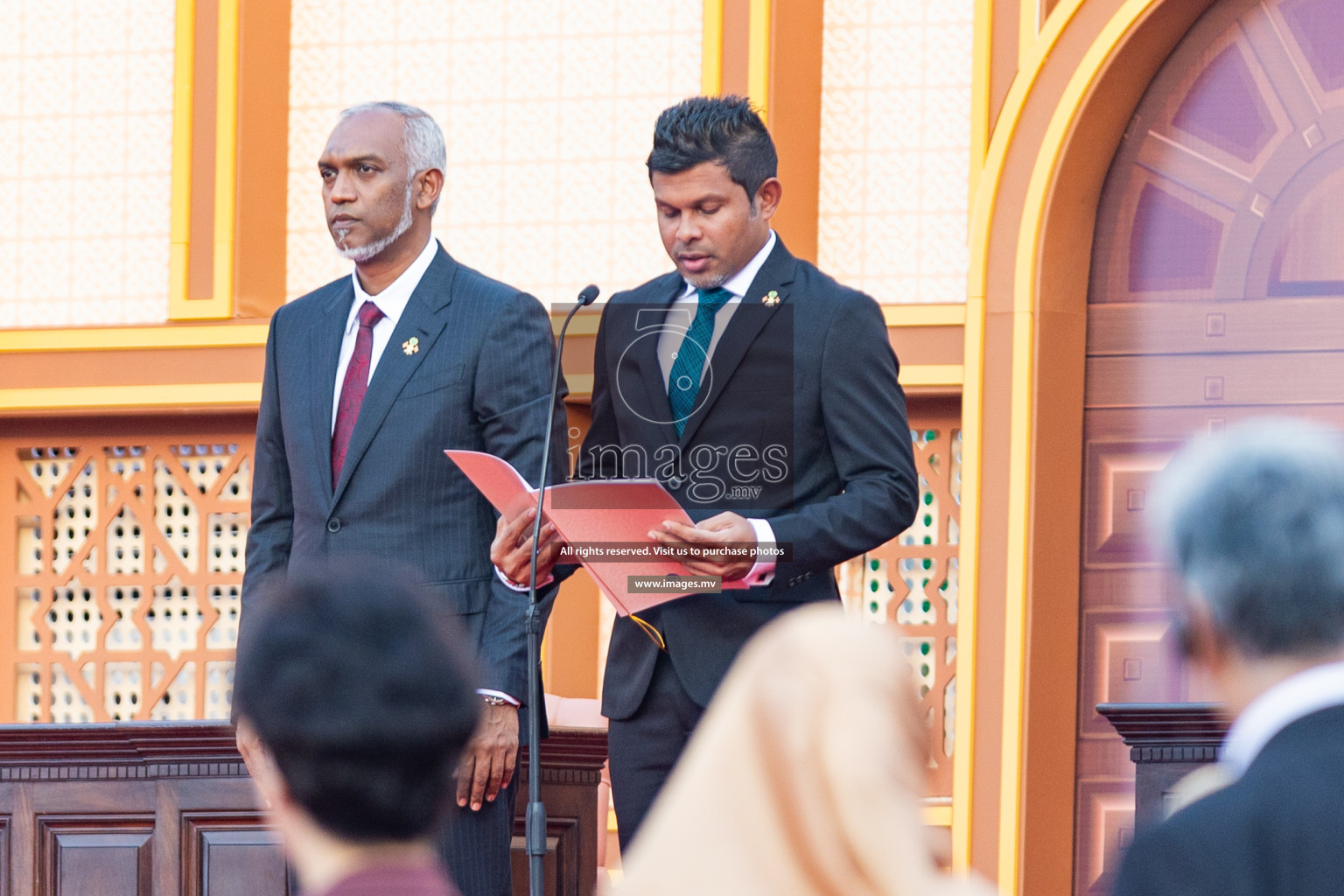 The Inauguration of the 8th President of Maldives was held in Jumhooree Maidhaan, Male', Maldives on 17th November 2023. Photos: Nausham Waheed / images.mv