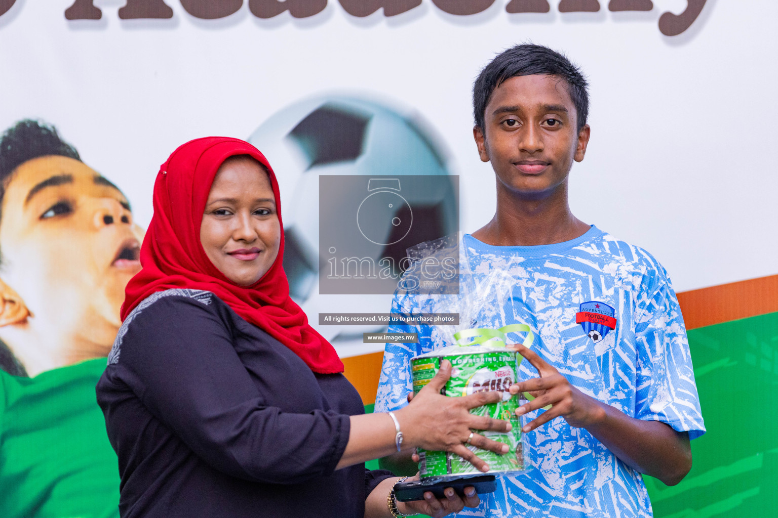 Day 1 of MILO Academy Championship 2023 (u14) was held in Henveyru Stadium Male', Maldives on 3rd November 2023. Photos: Nausham Waheed / images.mv