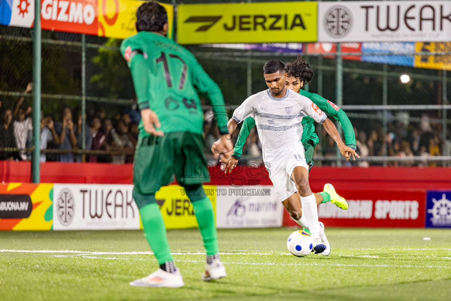 HA. Vashfaru vs HA. Utheemu in Day 1 of Golden Futsal Challenge 2025 on Sunday, 5th January 2025, in Hulhumale', Maldives 
Photos: Nausham Waheed / images.mv