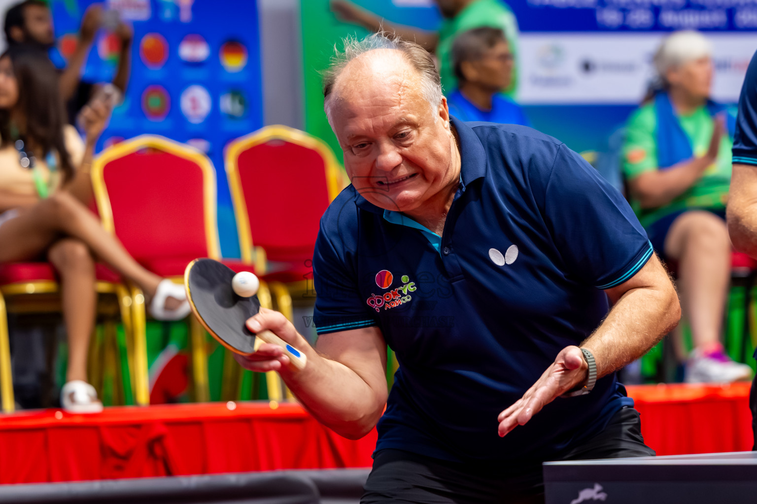 Day 3 of 1st Thoddoo Masters Table Tennis Tournament was held on Saturday, 23rd August 2025 in AA Thoddoo, Maldives. Photos: Nausham Waheed / images.mv