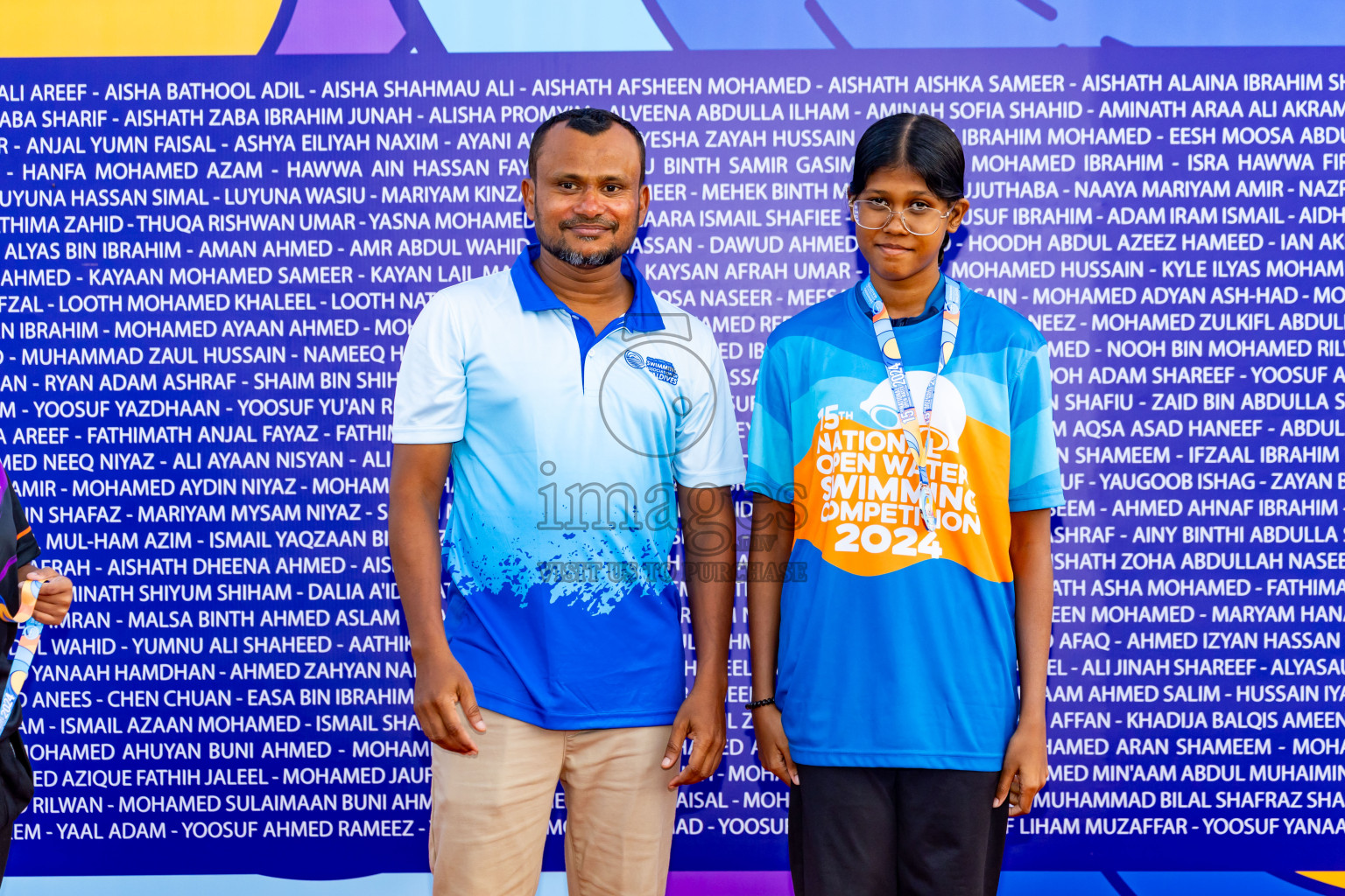 15th National Open Water Swimming Competition 2024 held in Kudagiri Picnic Island, Maldives on Saturday, 28th September 2024. Photos: Nausham Waheed / images.mv