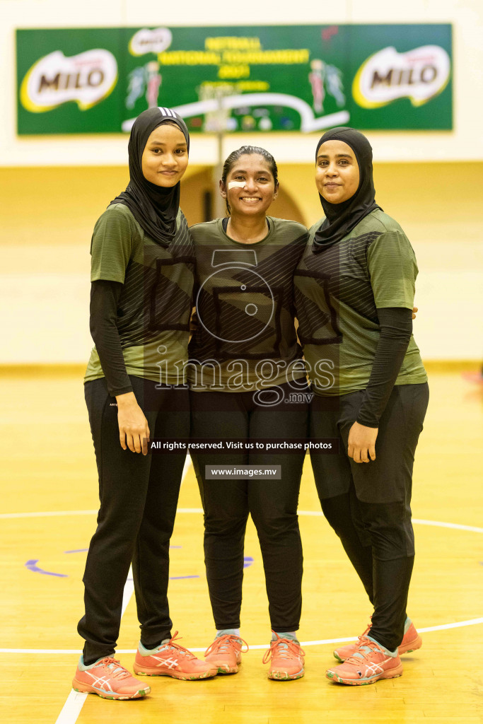 Green Streets vs Mahibadhoo Sports Club in the Semi Finals of Milo National Netball Tournament 2021 held on 3 December 2021 in Male', Maldives, Photos by Maanish