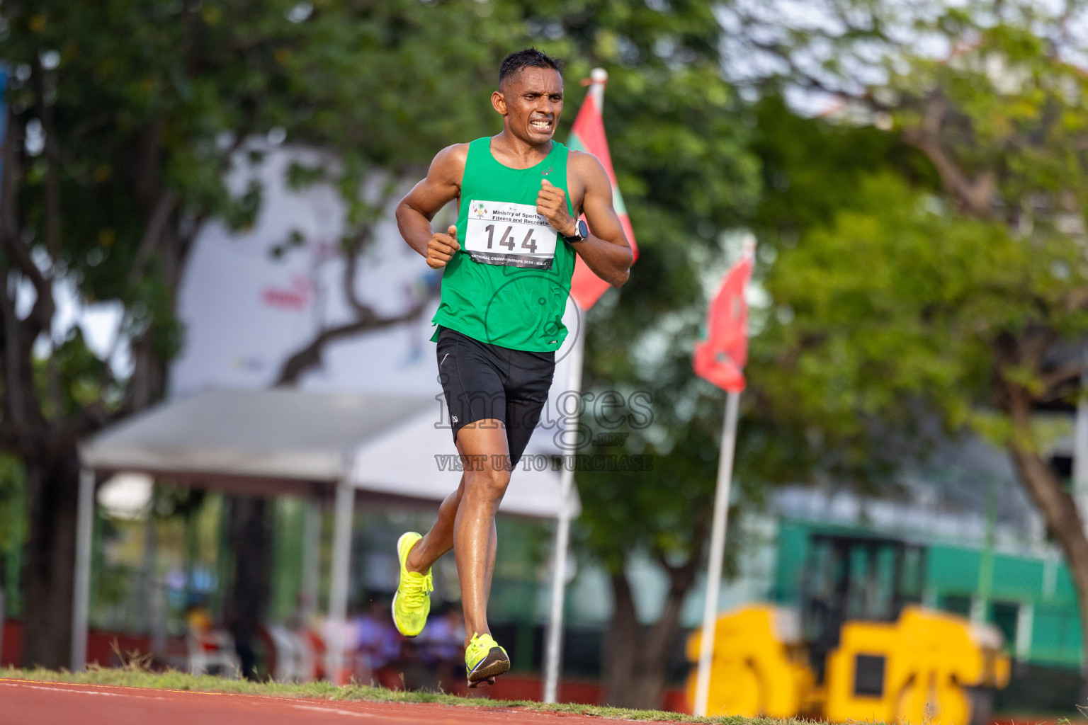 Day 3 of 33rd National Athletics Championship was held in Ekuveni Track at Male', Maldives on Saturday, 7th September 2024.
Photos: Suaadh Abdul Sattar / images.mv