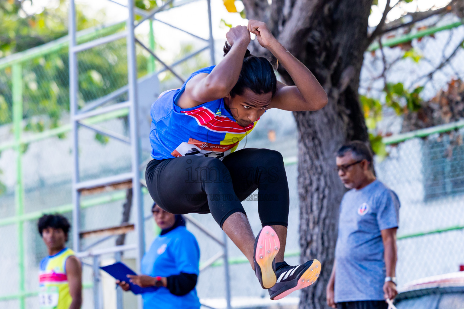 Day 3 of National Athletics Championship 2025 was held at Ekuveni Running Ground in Male', Maldives on Saturday, 16th August 2025. Photos: Nausham Waheed / images.mv
