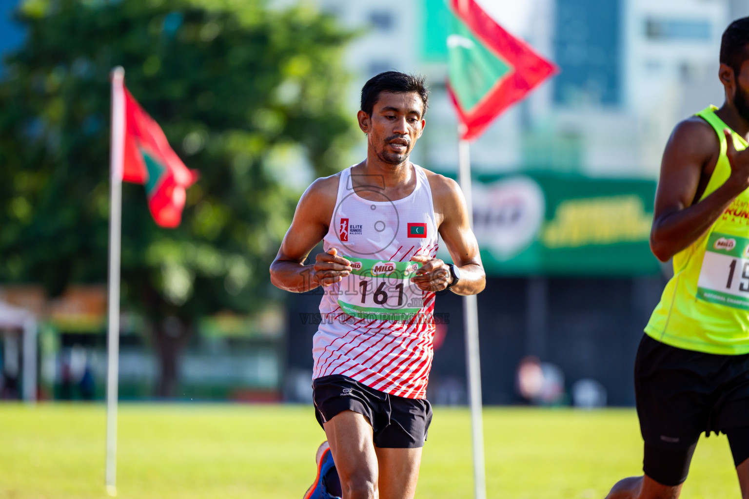 Day 1 of 33rd National Athletics Championship was held in Ekuveni Track at Male', Maldives on Thursday, 5th September 2024. Photos: Nausham Waheed / images.mv