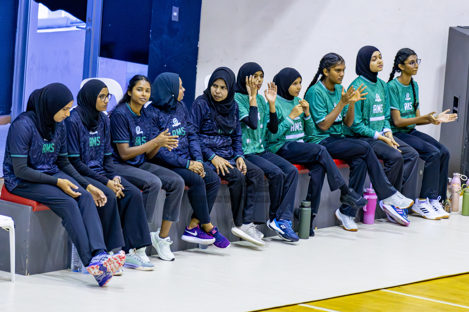 Day 4 of Inter-School Netball Tournament 2025 was held in Social Center Indoor Hall on Tuesday, 21th October 2025. Photos: Areef Adam / images.mv