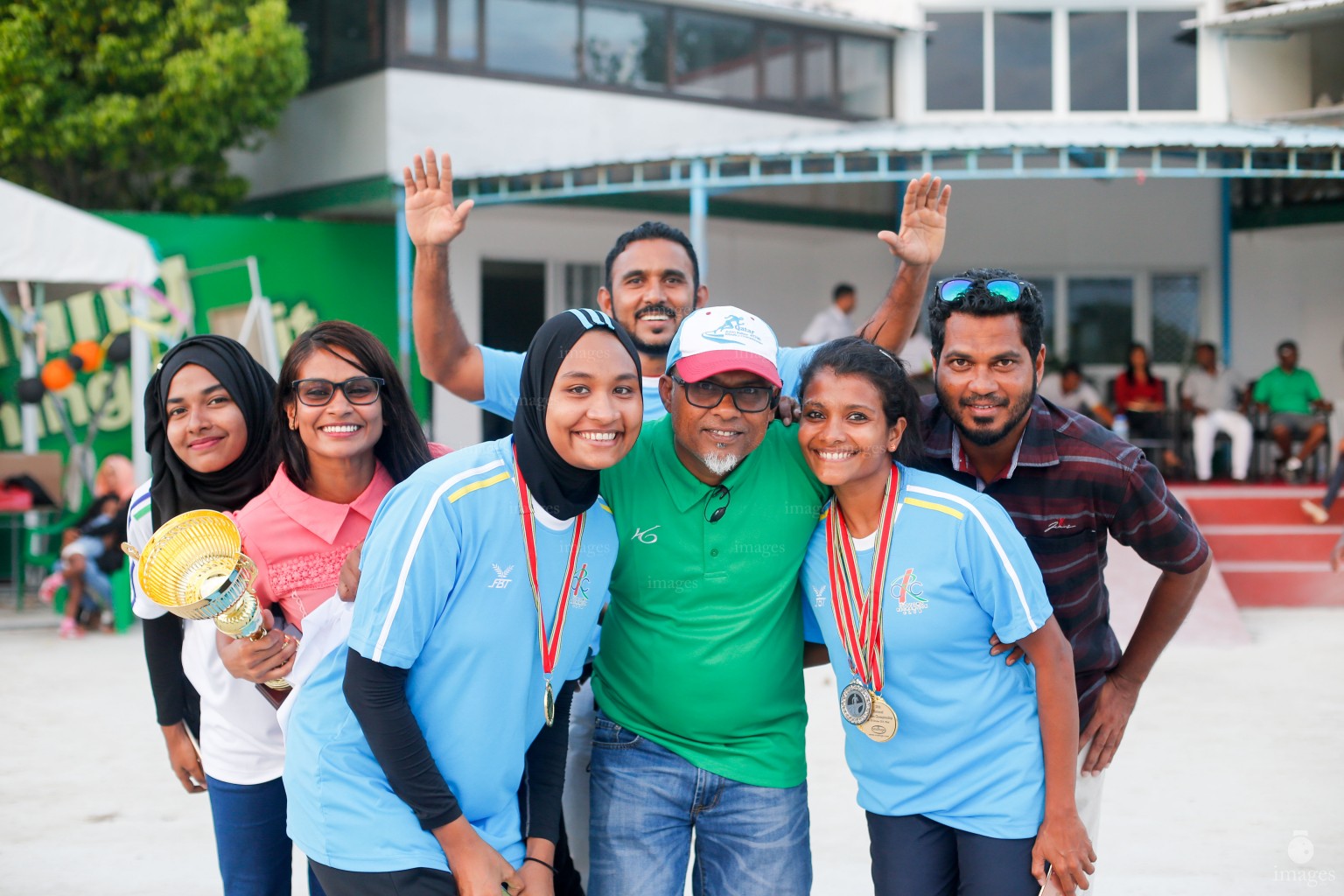 Day 3 of 26th National Athletics Championship in Male', Maldives, Saturday, October. 08, 2016. (Images.mv Photo/ Hussain Sinan).