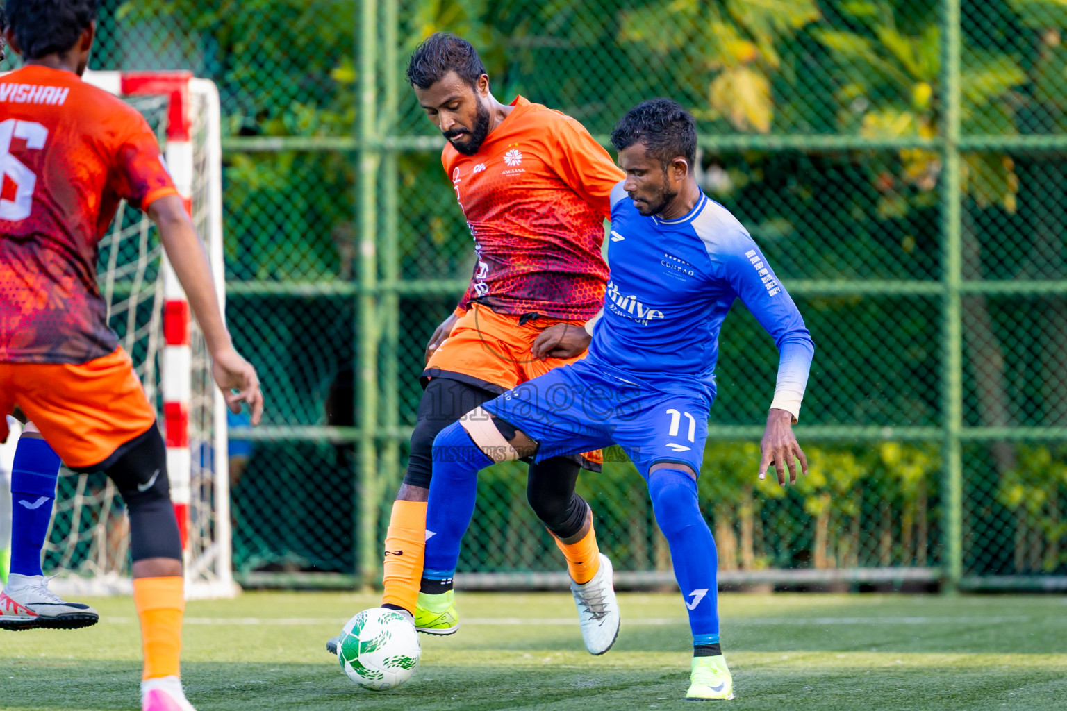 Dhaalu Zone vs Ari Zone in the Leg 2 of Resort Super League 2025 was held on Saturday, 5th July 2025 in Conrad Maldives Rangali Island, Alif Dhaalu Atoll, Maldives. Photos: Nausham Waheed / images.mv