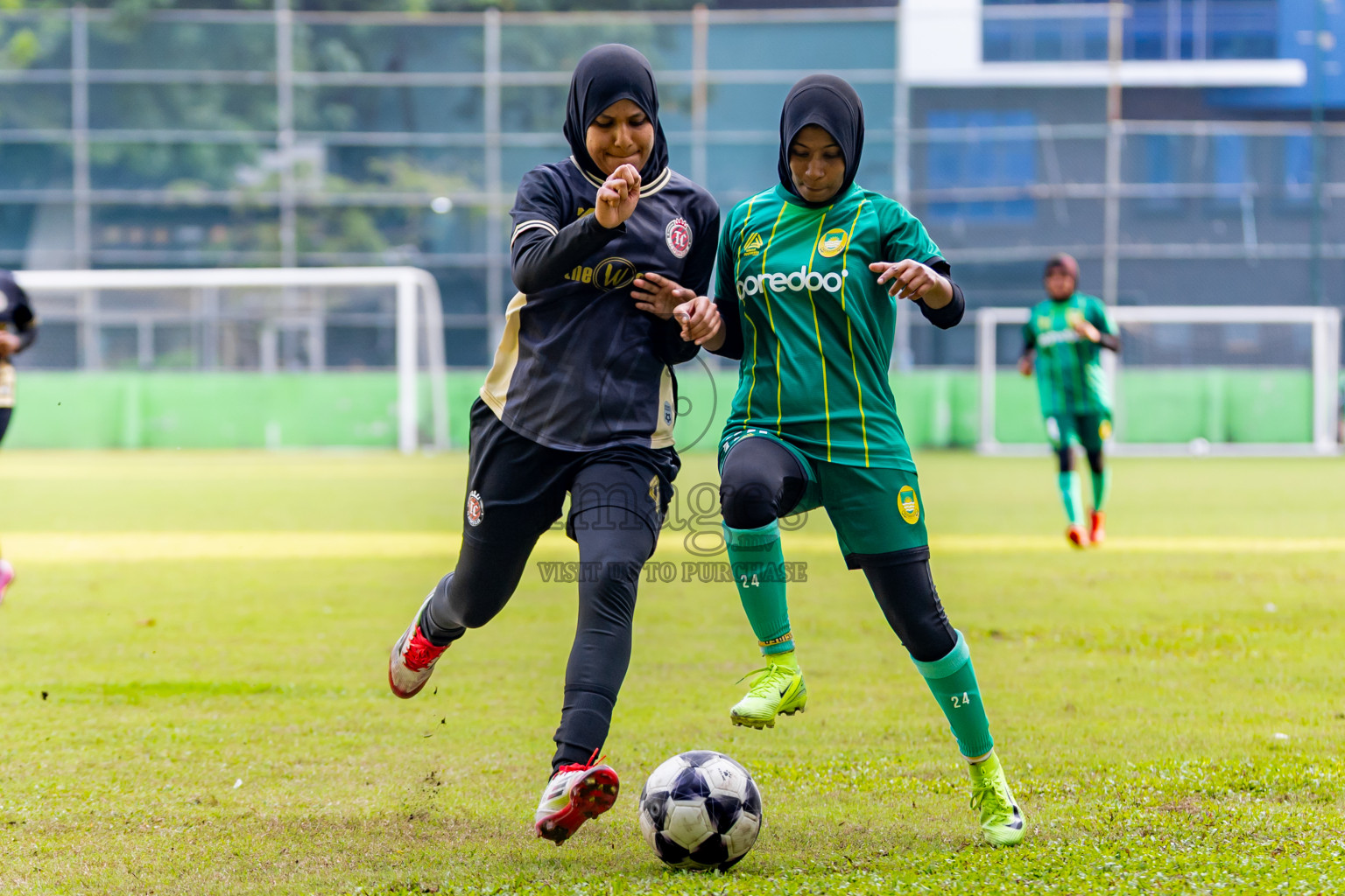 TC Sports Club vs Maziya Sports and Recreation  in FAM Women’s League 2025 held in Henveiru Football ground, Male', Maldives on Thursday, 11th December 2025. Photos: Nausham Waheed / Images.mv