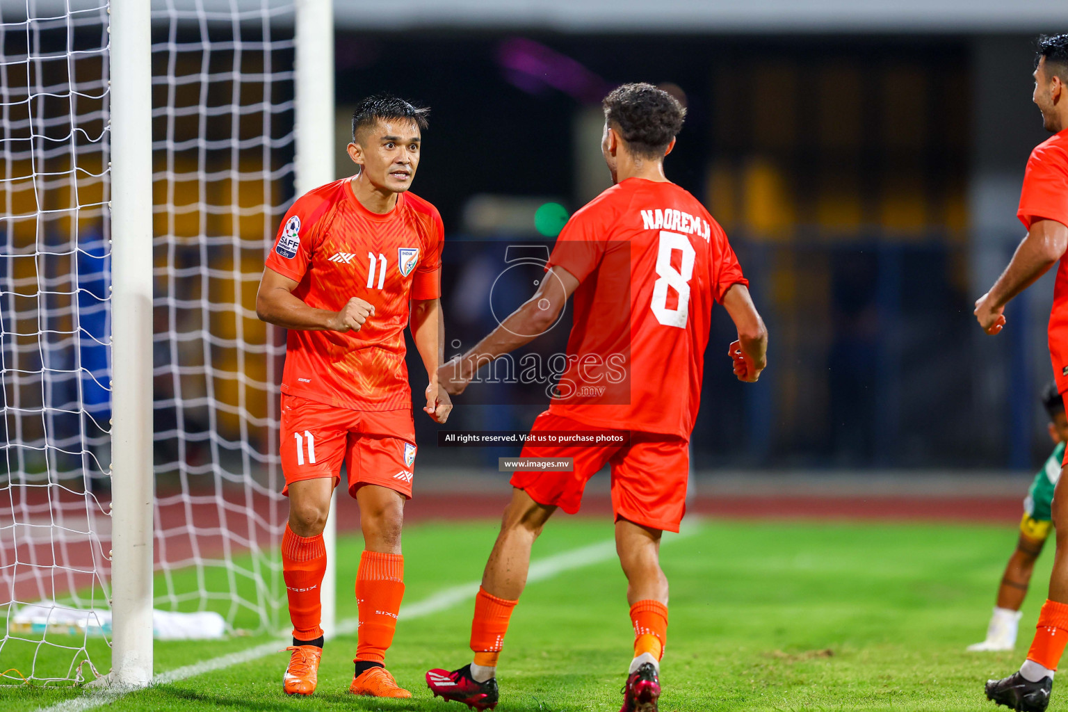 Nepal vs India in SAFF Championship 2023 held in Sree Kanteerava Stadium, Bengaluru, India, on Saturday, 24th June 2023. Photos: Hassan Simah / images.mv