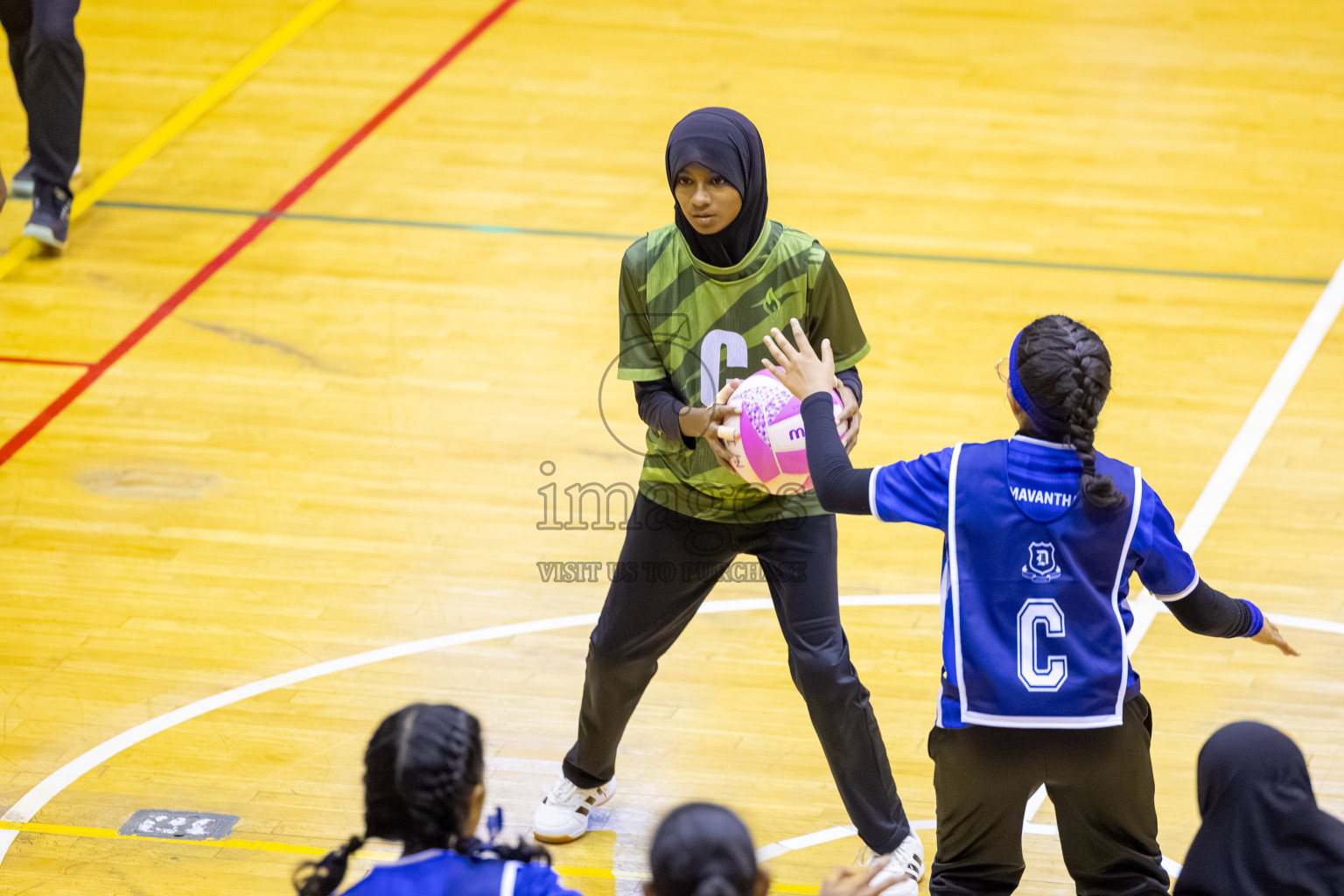 Day 13 of 26th Inter-School Netball Tournament 2025 was held in Social Center Indoor Hall on Saturday, 1st November 2025. Photos: Ismail Thoriq / images.mv
