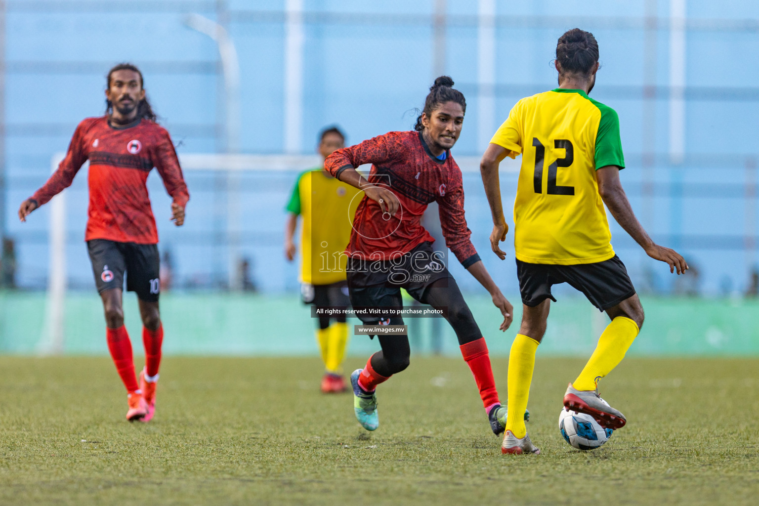 Little Town Sports vs  Lorenzo Sports Club in the 2nd Division 2022 on 16th July 2022, held in National Football Stadium, Male', Maldives Photos: Hassan Simah / Images.mv