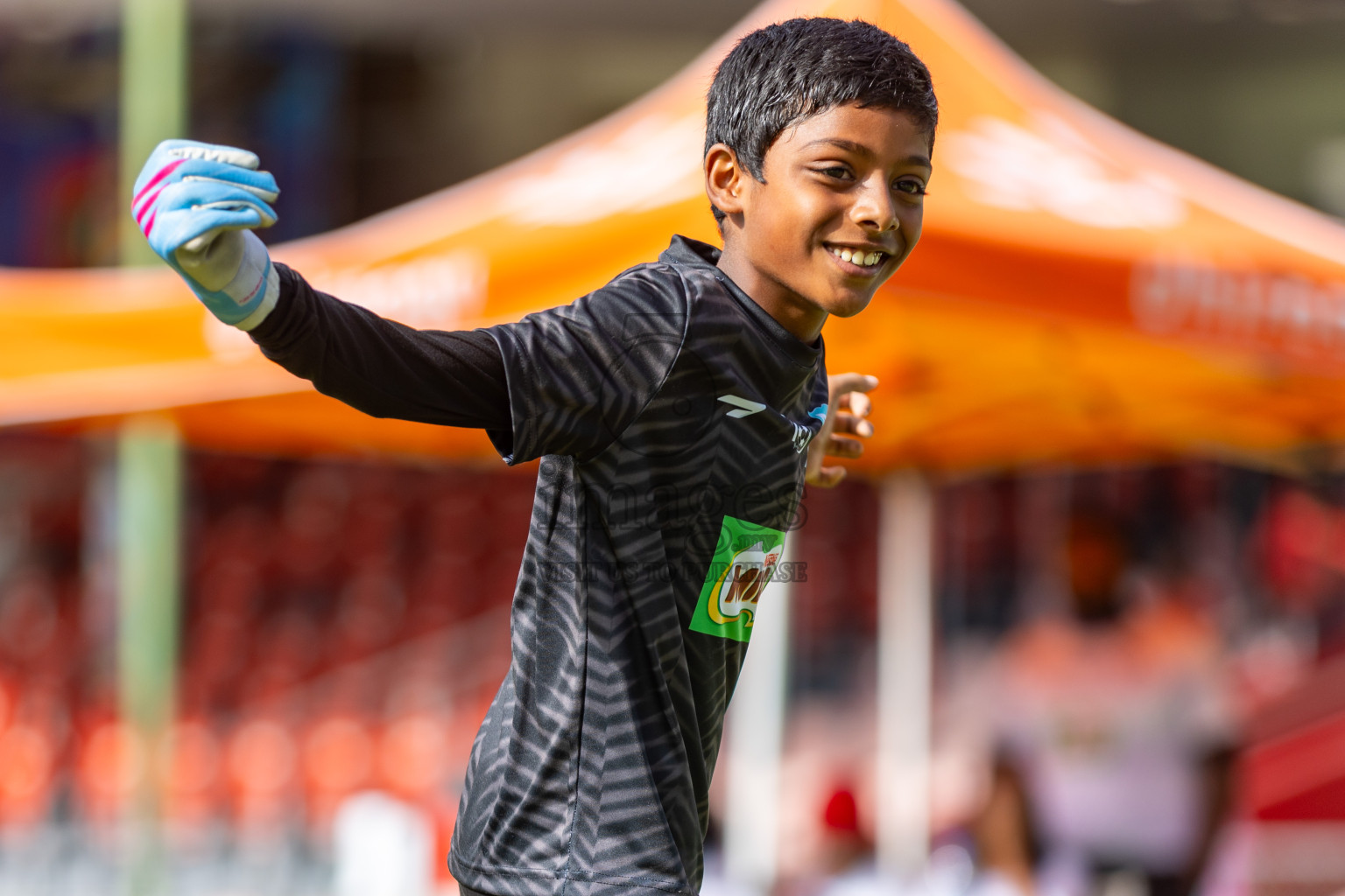 Day 2 of MILO Kids Football Fiesta was held at National Stadium in Male', Maldives on Saturday, 24th February 2024.