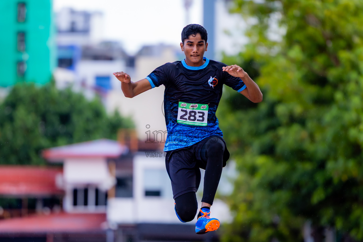 Day 2 of 12th Milo Association Championships was held in Ekuveni Track at Male', Maldives on Friday, 25th April 2025. Photos: Nausham Waheed / images.mv