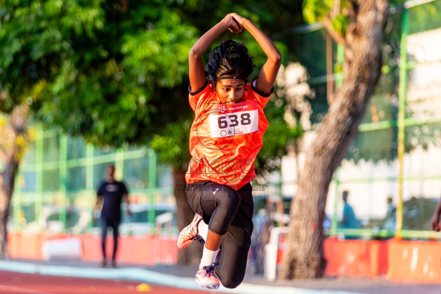 Day 2 of Inter-school Athletics Championship 2025 held in Ekuveni Synthetic Track, Male', Maldives on Tuesday, 07th October 2025. Photos by: Riza / Images.mv